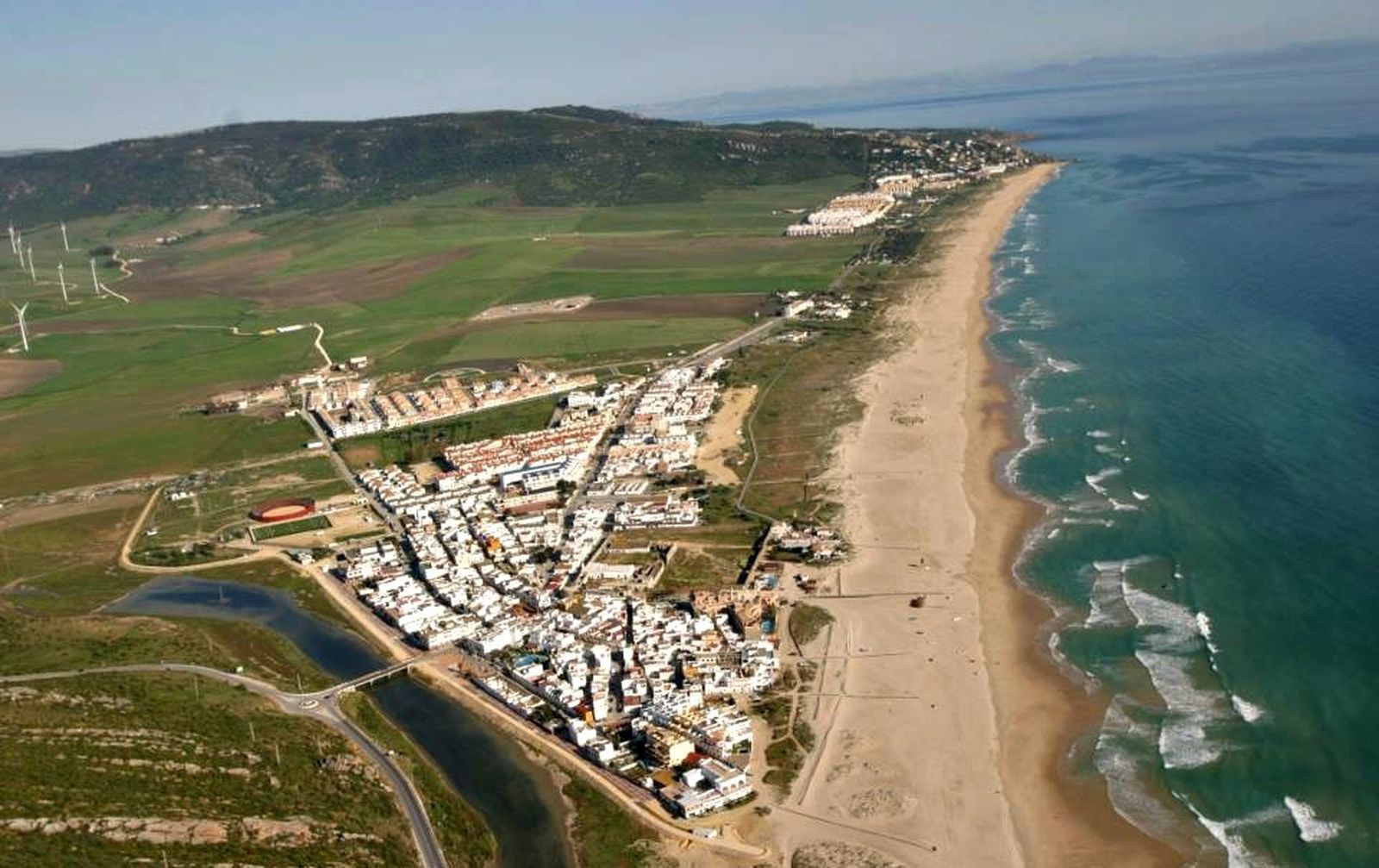 Vista aérea de Zahara de los Atunes