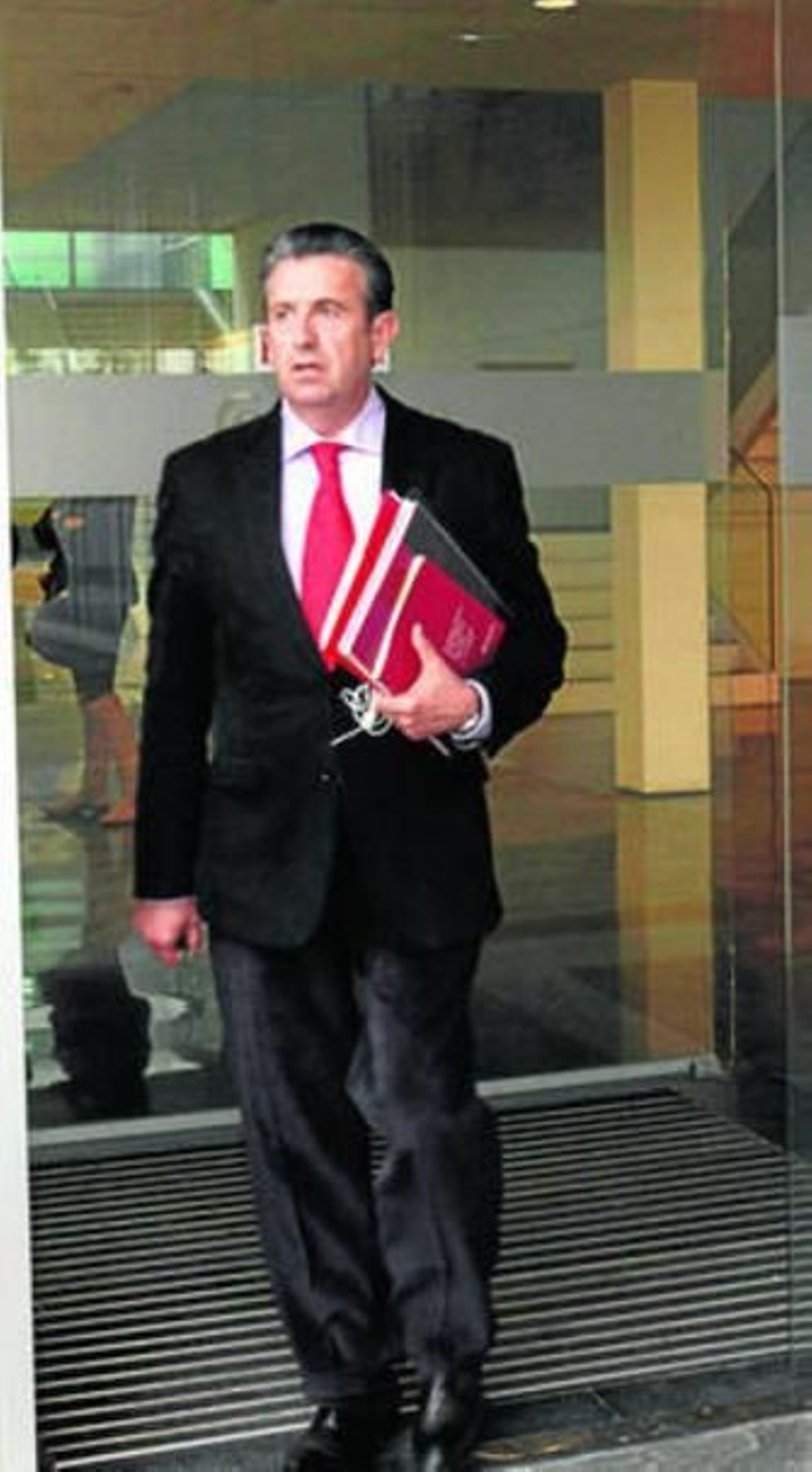 Jaime Parra, durante su época como secretario general.