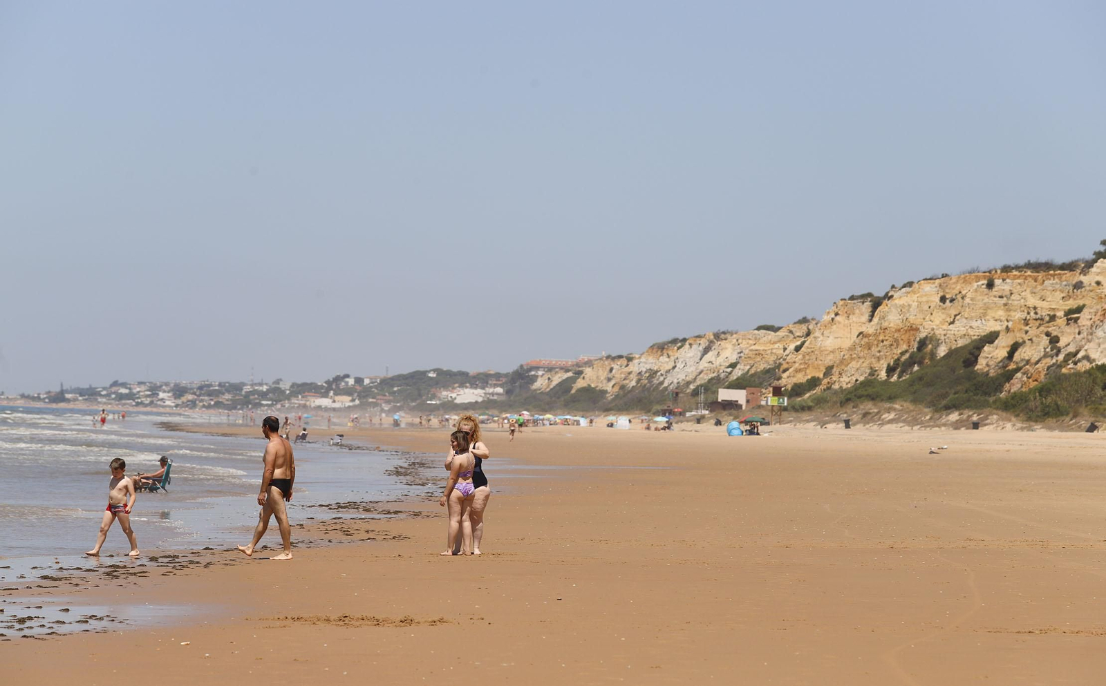 Playa del Monumento Natural Acantilado del Asperillo Playa del Monumento Natural Acantilado del Asperillo