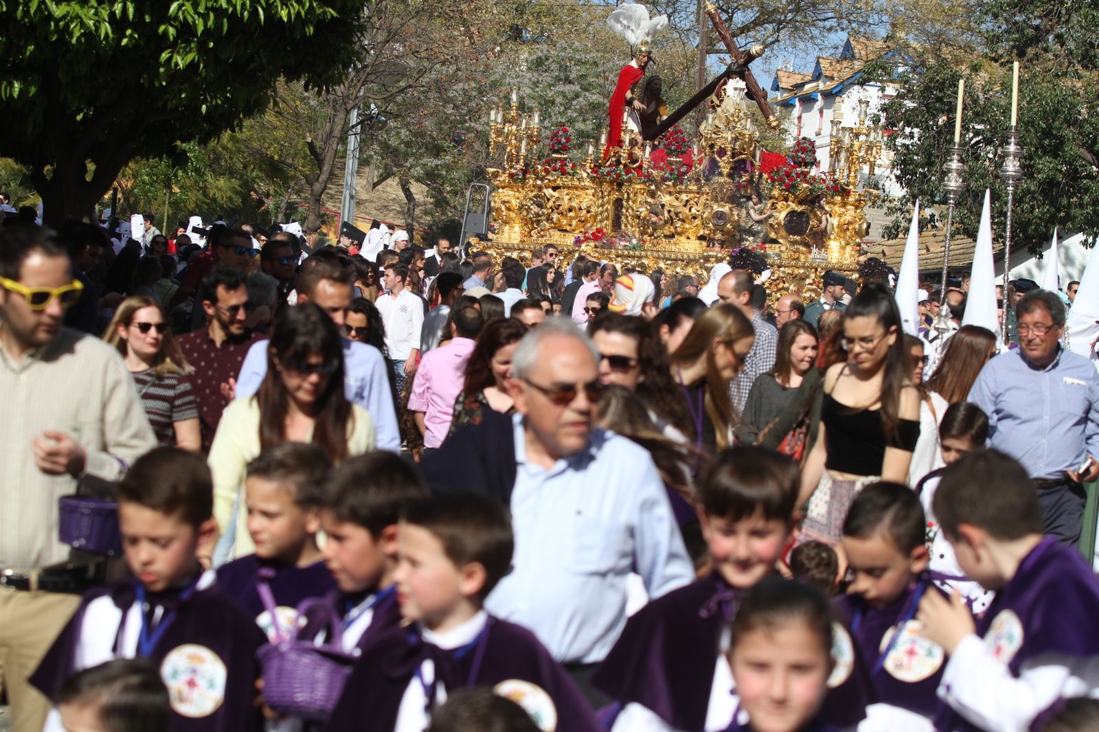 Imágenes de las Tres Caídas. Lunes Santo.