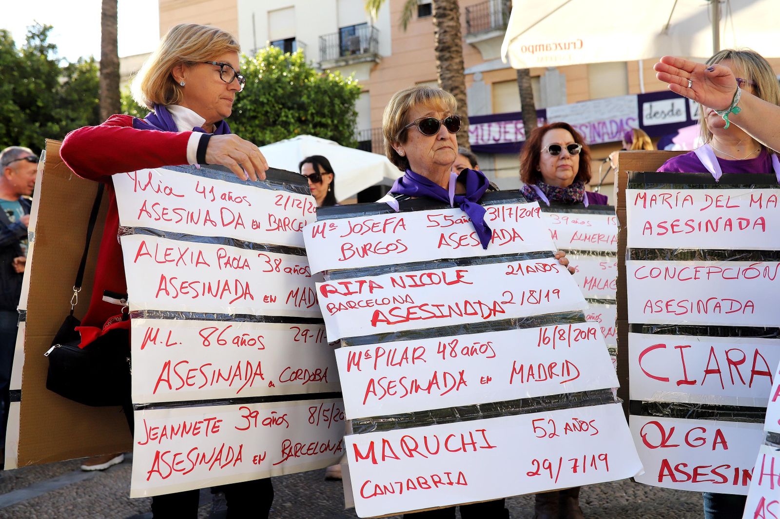 Imágenes de la manifestación 8M en Jerez