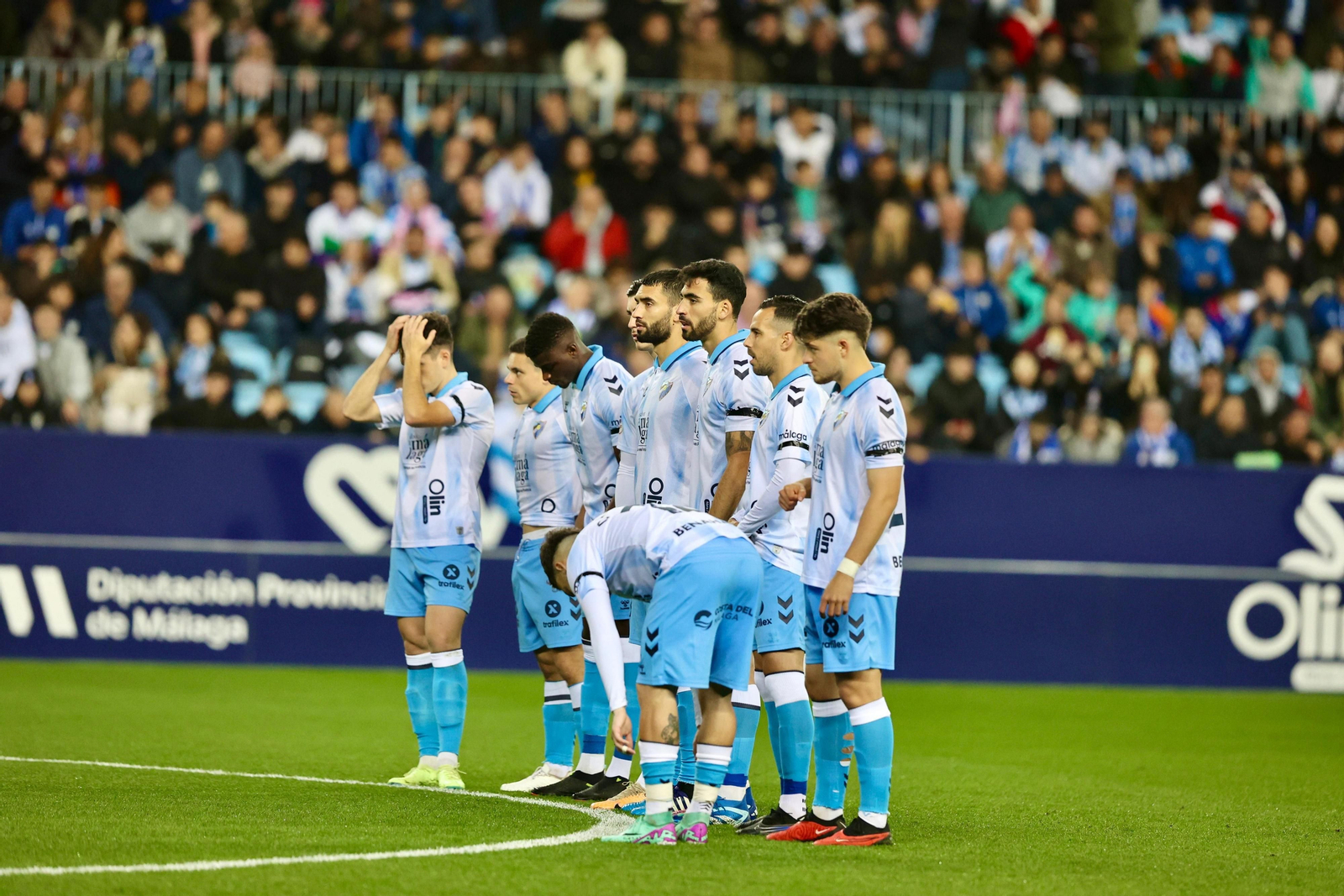 El Málaga CF - Castellón, en fotos