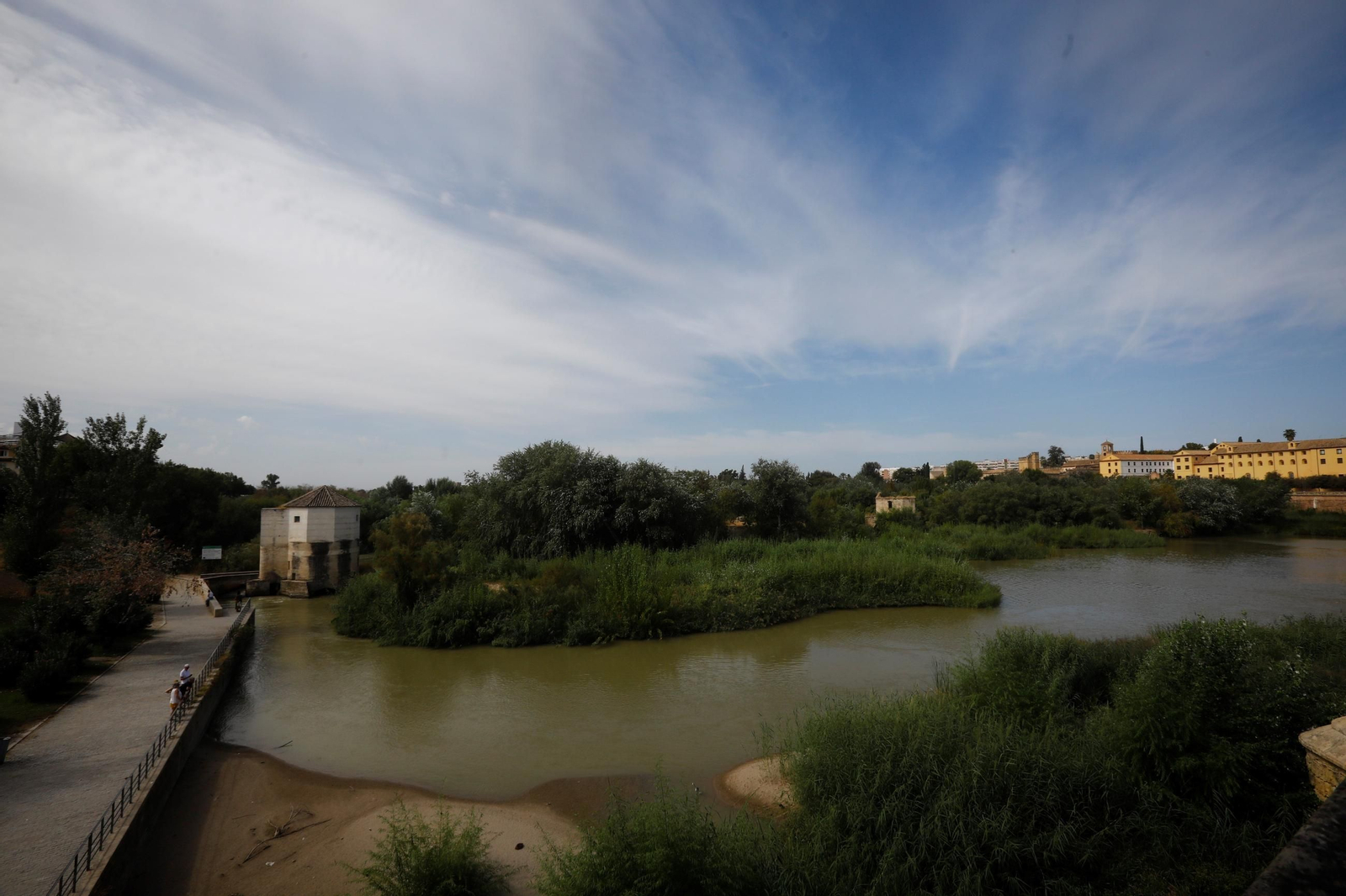 Las imágenes de los Molinos de Córdoba en el río Guadalquivir