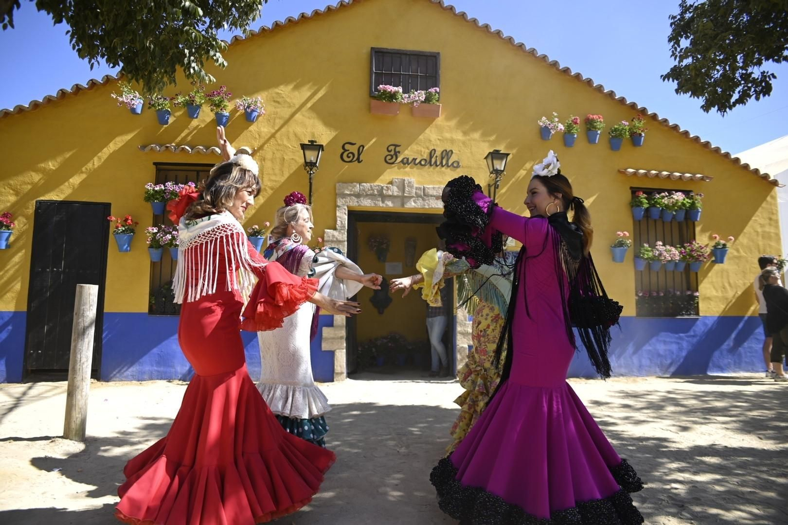 El Farolillo. Segundo premio de portadas Un recorrido en imágenes por las casetas ganadoras de la Feria de Córdoba