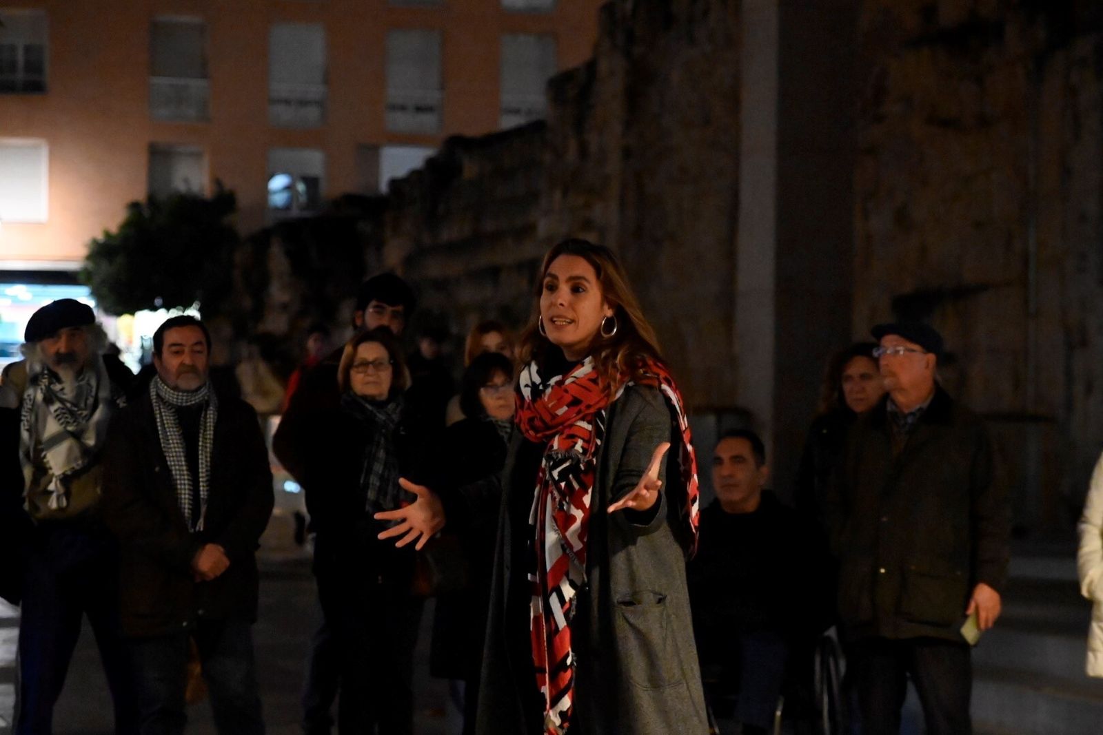 La vigilia en solidaridad con el pueblo palestino en Córdoba, en imágenes