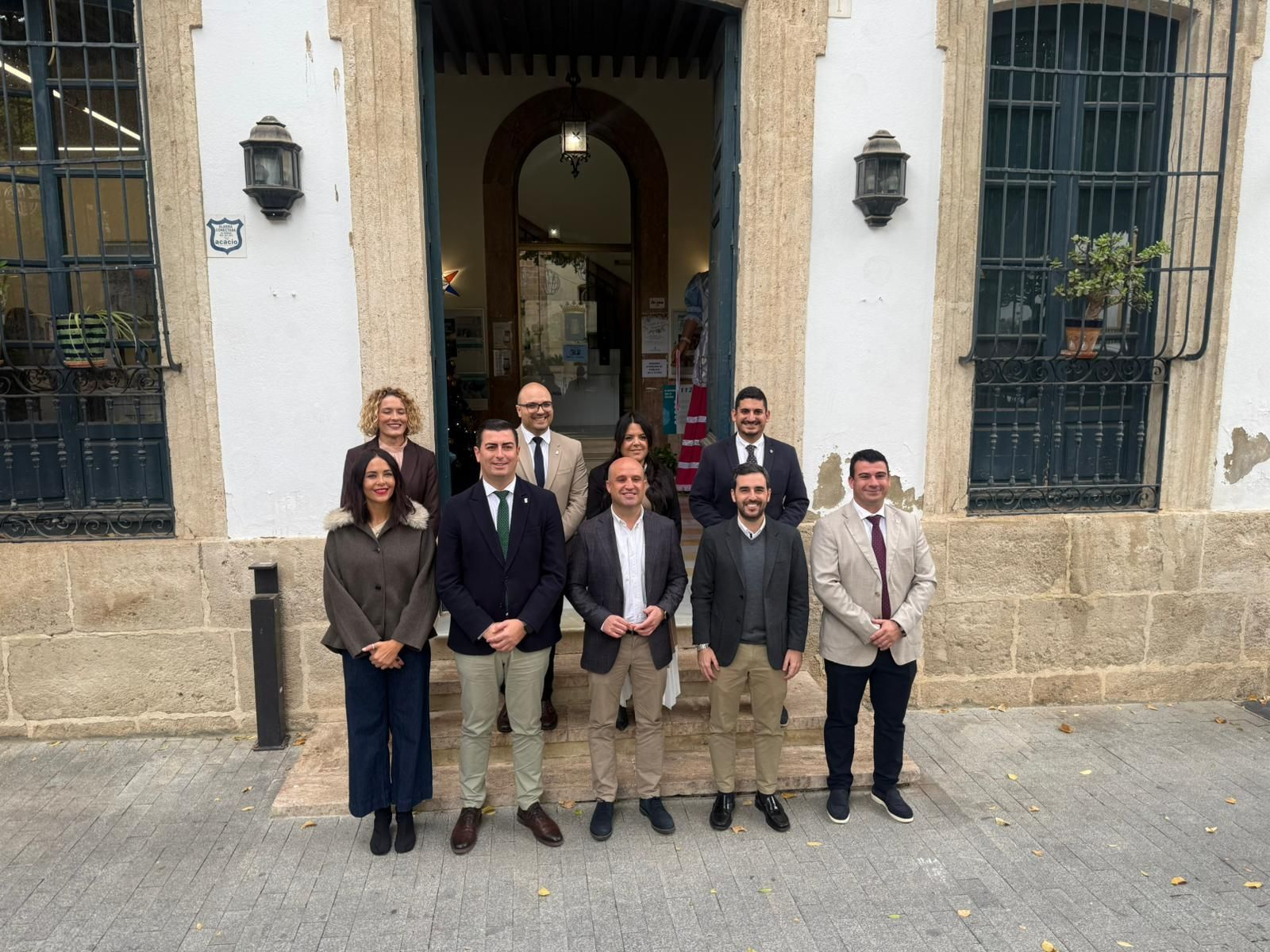 Encuentro institucional entre la Diputación y el Ayuntamiento de Níjar.