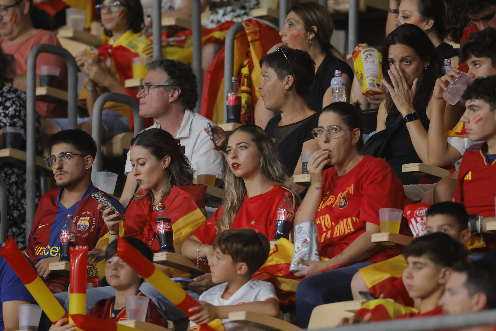 Búscate en las fotos del España-Escocia