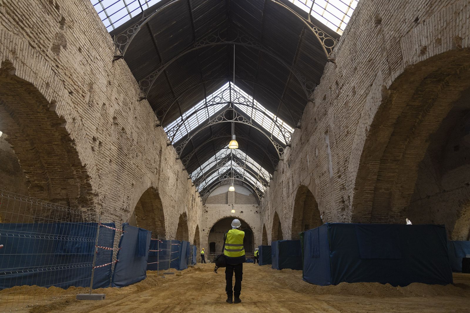 El interior de las Reales Atarazanas de Sevilla, en imágenes