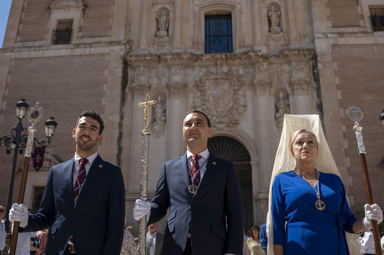 Eucaristía y procesión de Exaltación de la Cruz en la localidad de Vélez-Rubio