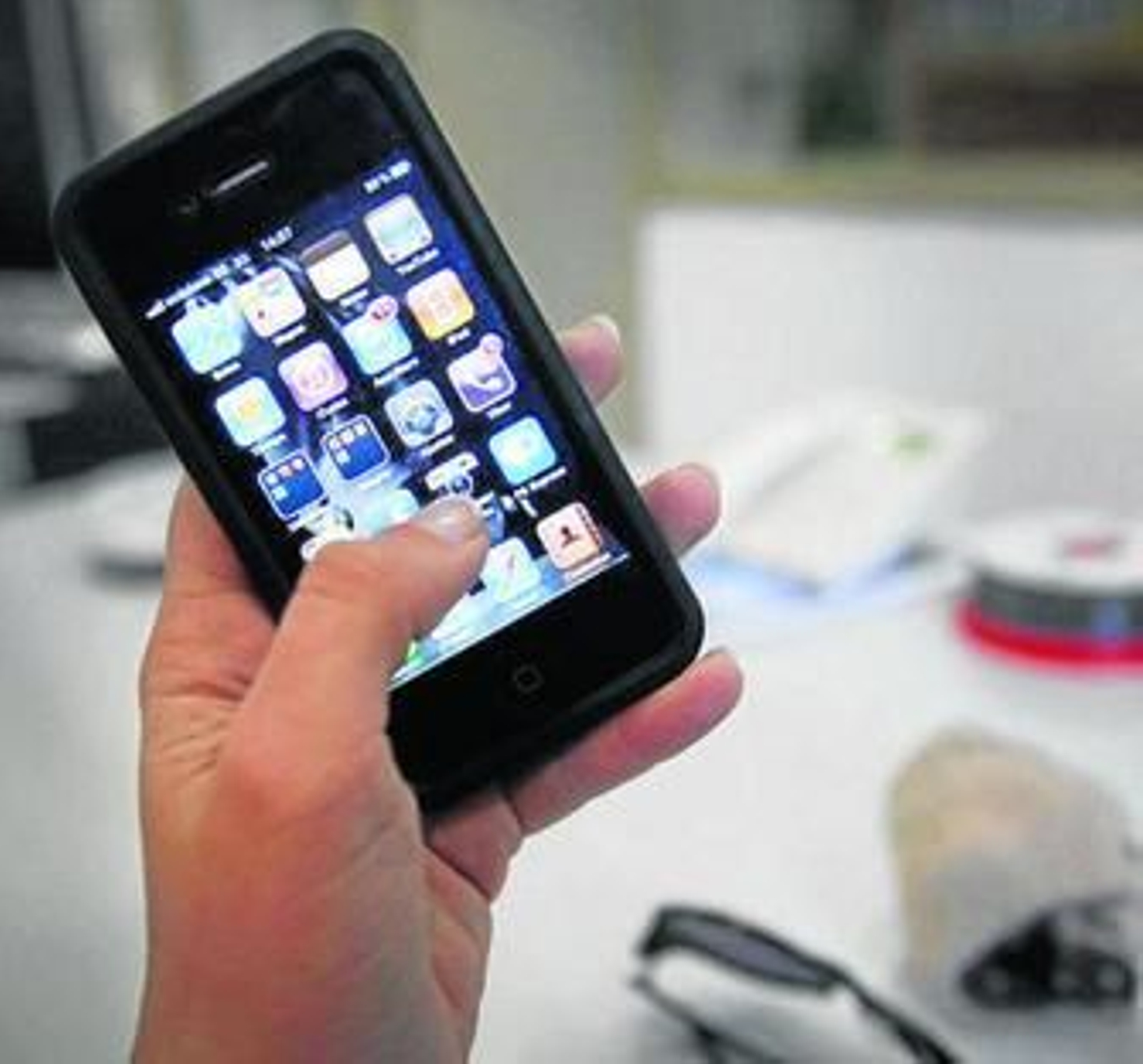 Imagen de un teléfono móvil.