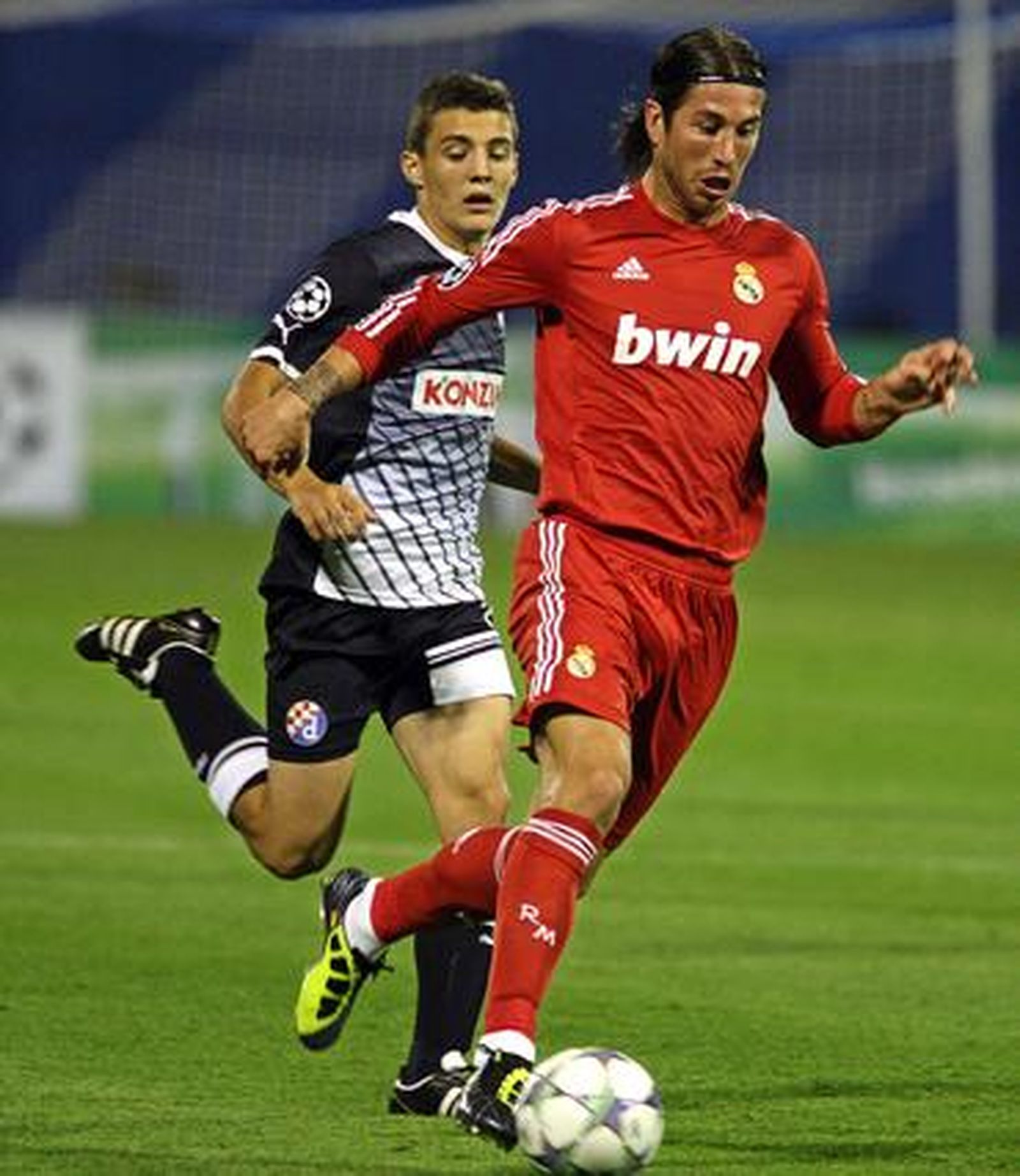 El Real Madrid venció con un tanto de Di María al Dinamo de Zagreb en su debut en Liga de Campeones.

Foto: EFE