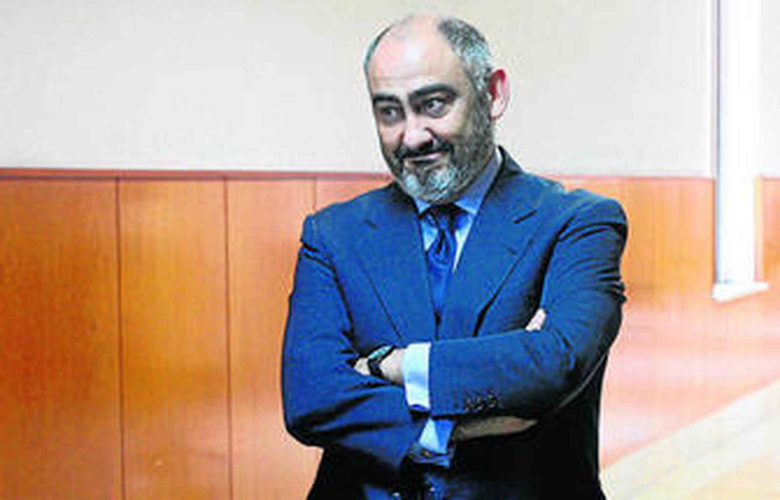 Manuel Rodríguez de Castro, en los pasillos de la Audiencia Provincial de Cádiz.