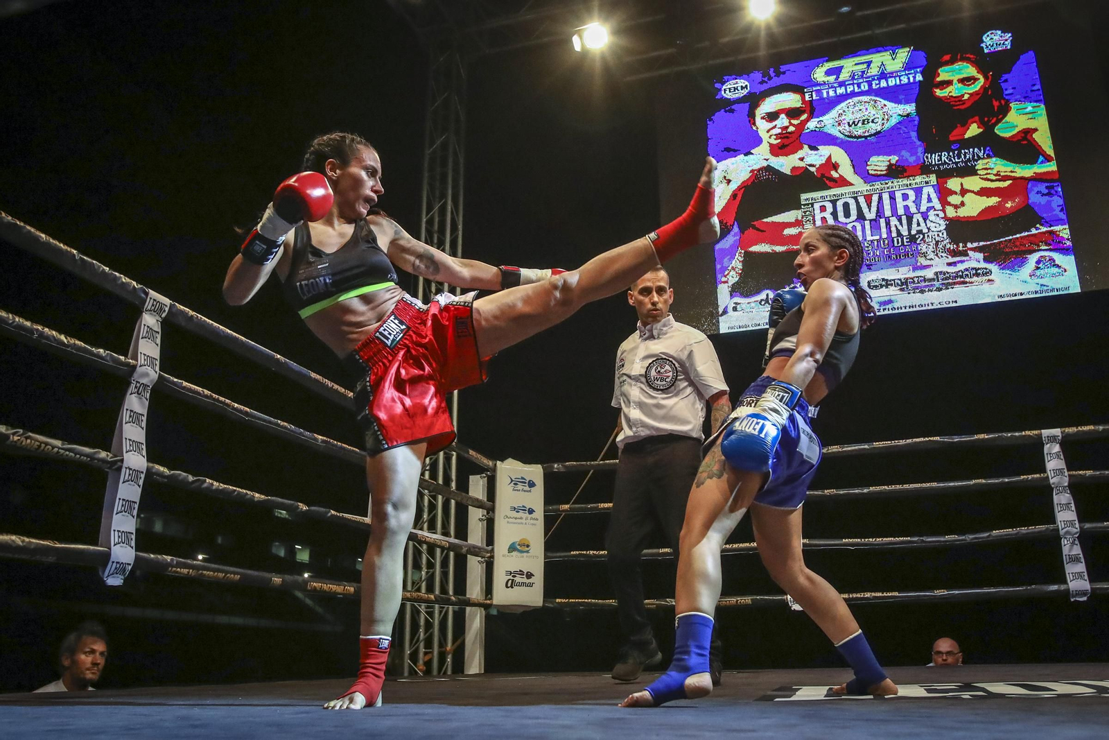 Imagenes de la velada de muay thai, Cádiz Fight Night 2