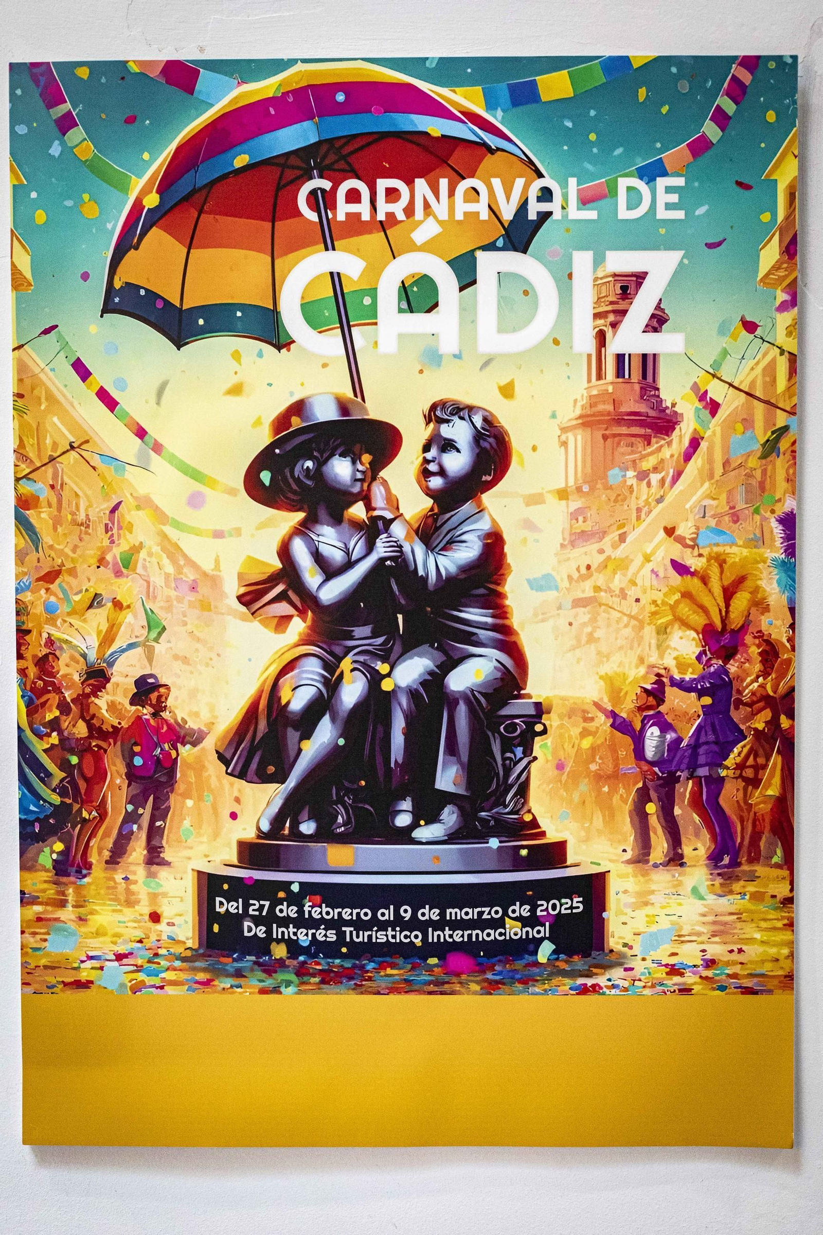 Los 26 carteles de un concurso del Carnaval de Cádiz para nada