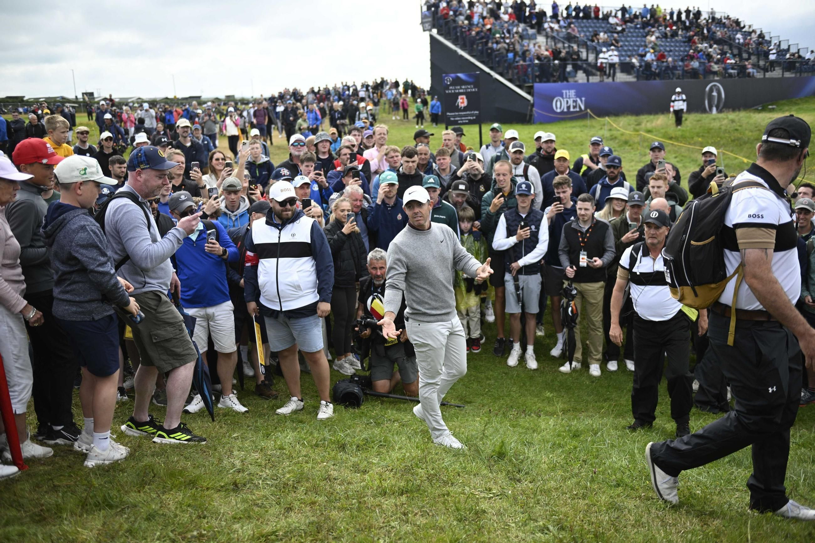 Las fotos de la primera jornada del Open Británico de golf
