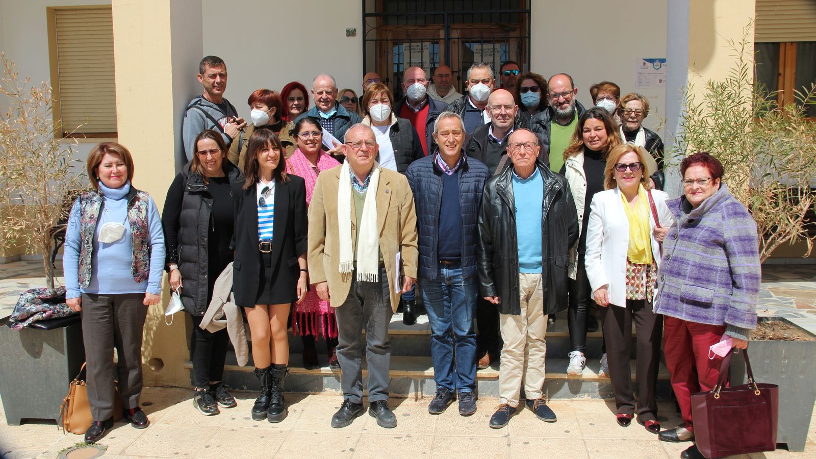 Reunión de la comisión organizadora.