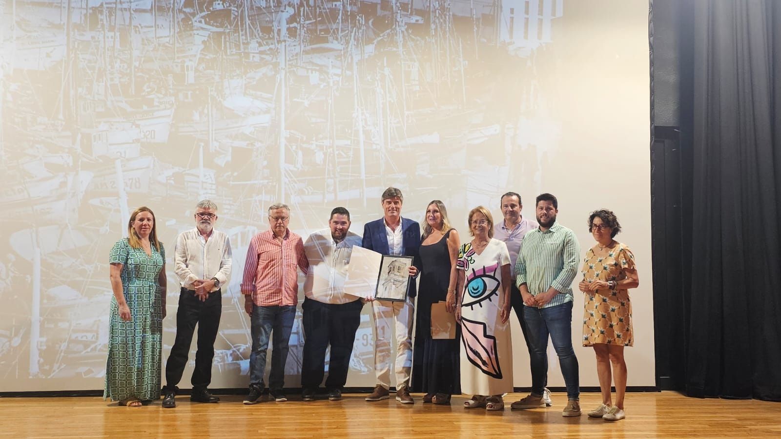 La visita de una delegación algecireña a Villajoyosa, este verano.