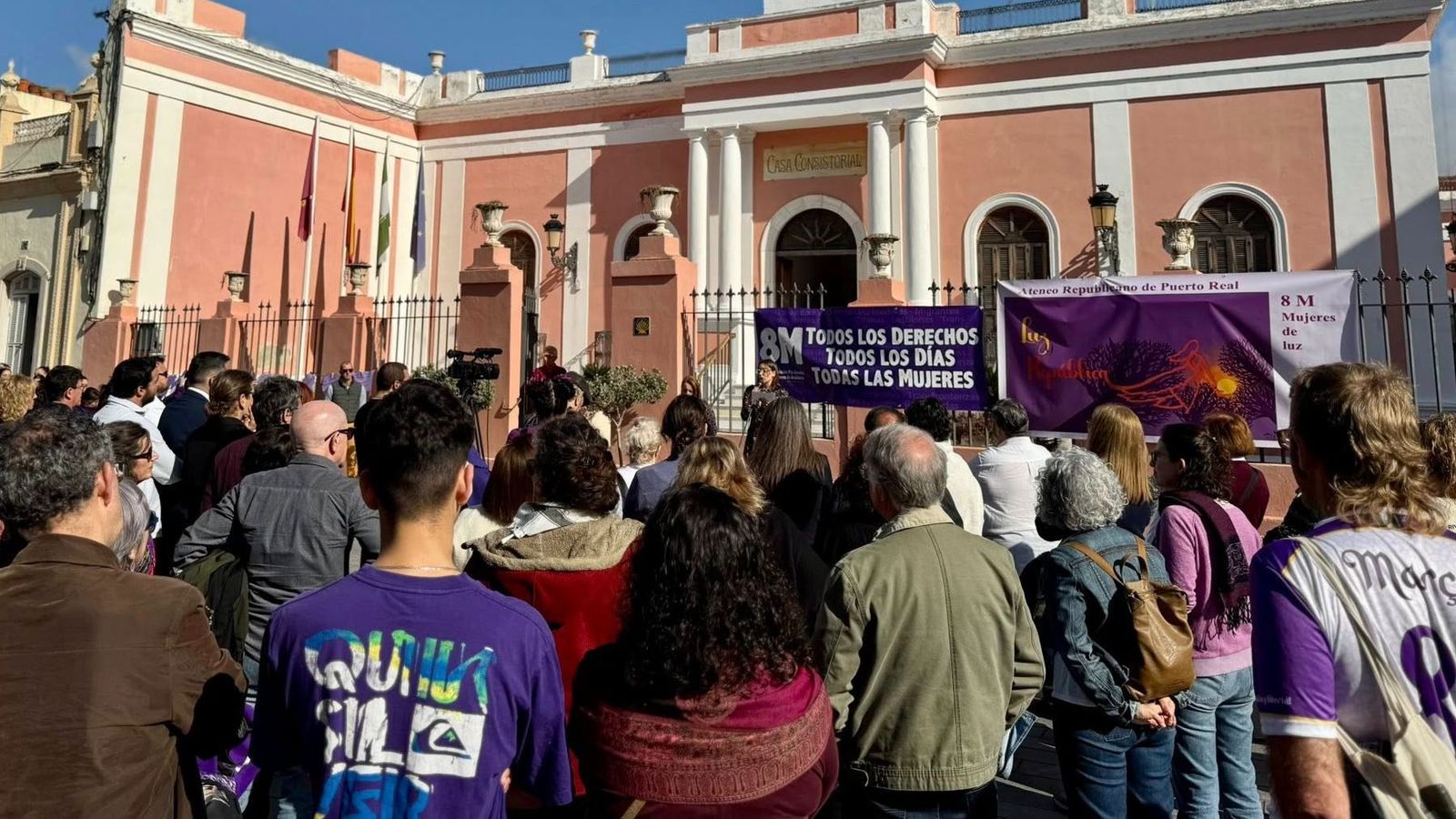 Acto del 8M en Puerto Real