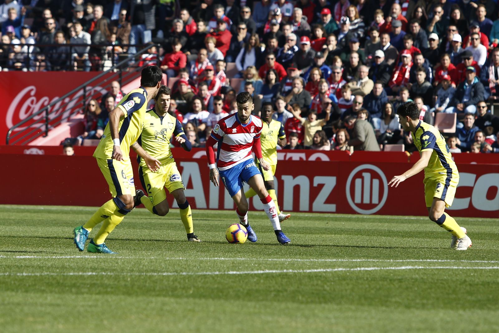 Las imágenes del Granada-Numancia