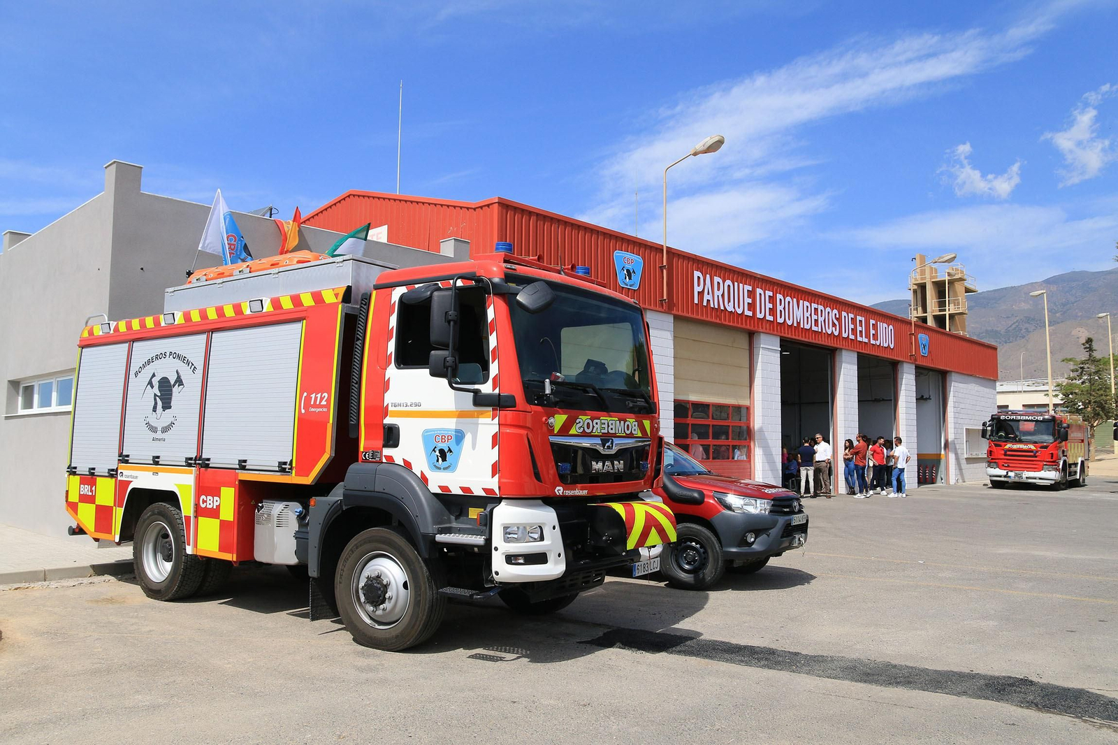 Inauguración del Parque de Bomberos de El Ejido Inauguración del Parque de Bomberos de El Ejido