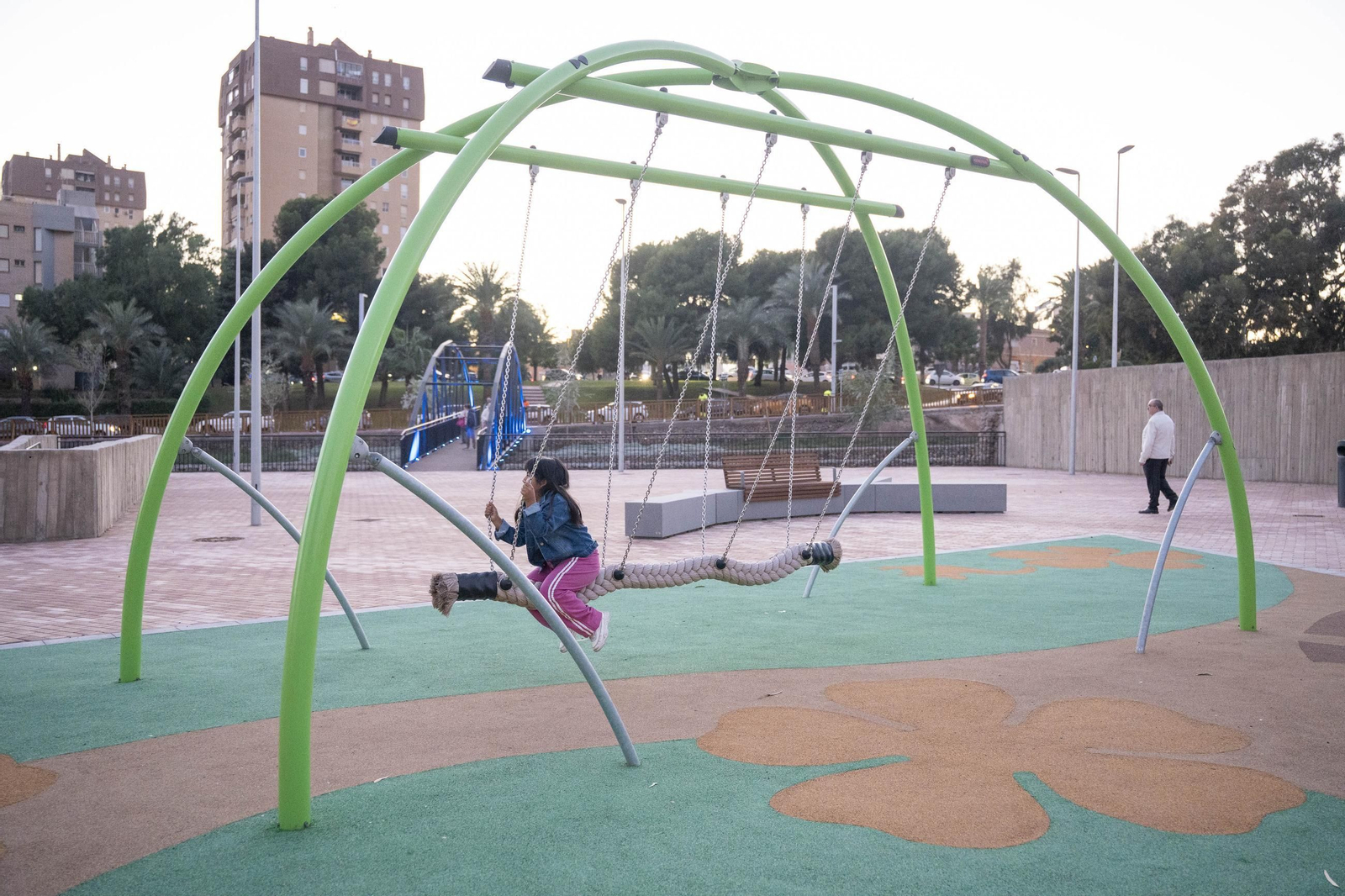 Las imágenes de la inauguración de la primera fase de la adecuación de la Rambla San Antonio de Aguadulce