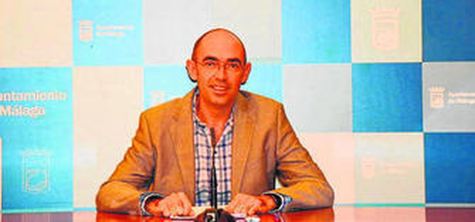 Eduardo Zorrilla durante la rueda de prensa de ayer.