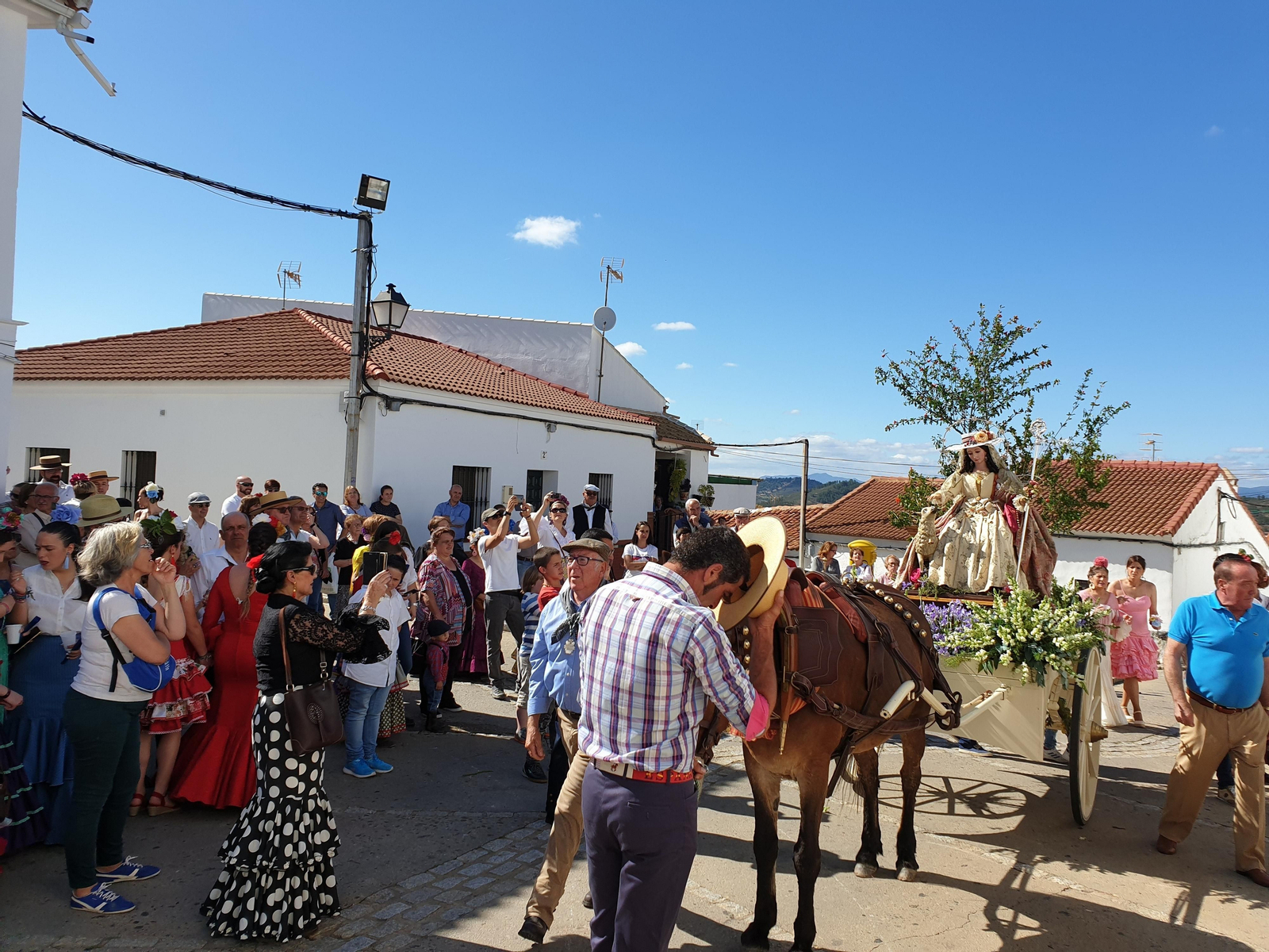 Festejo de El Romerito de Zalamea.