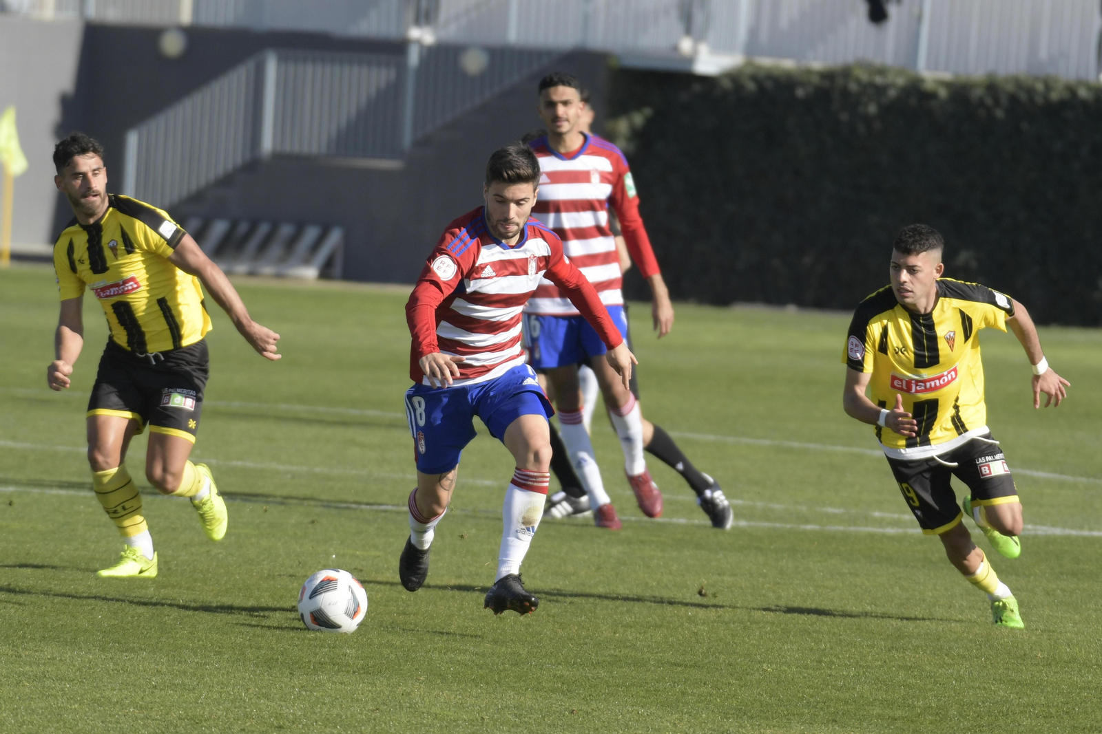 Martín Solar, en el partido ante el San Roque.