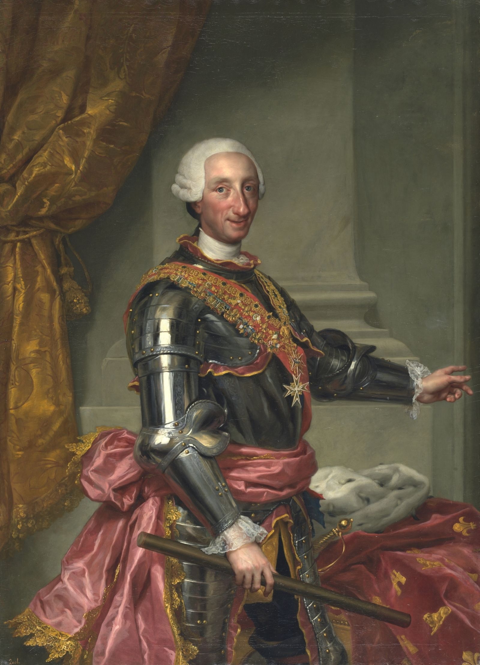 Carlos III (1767). Museo del Prado.
