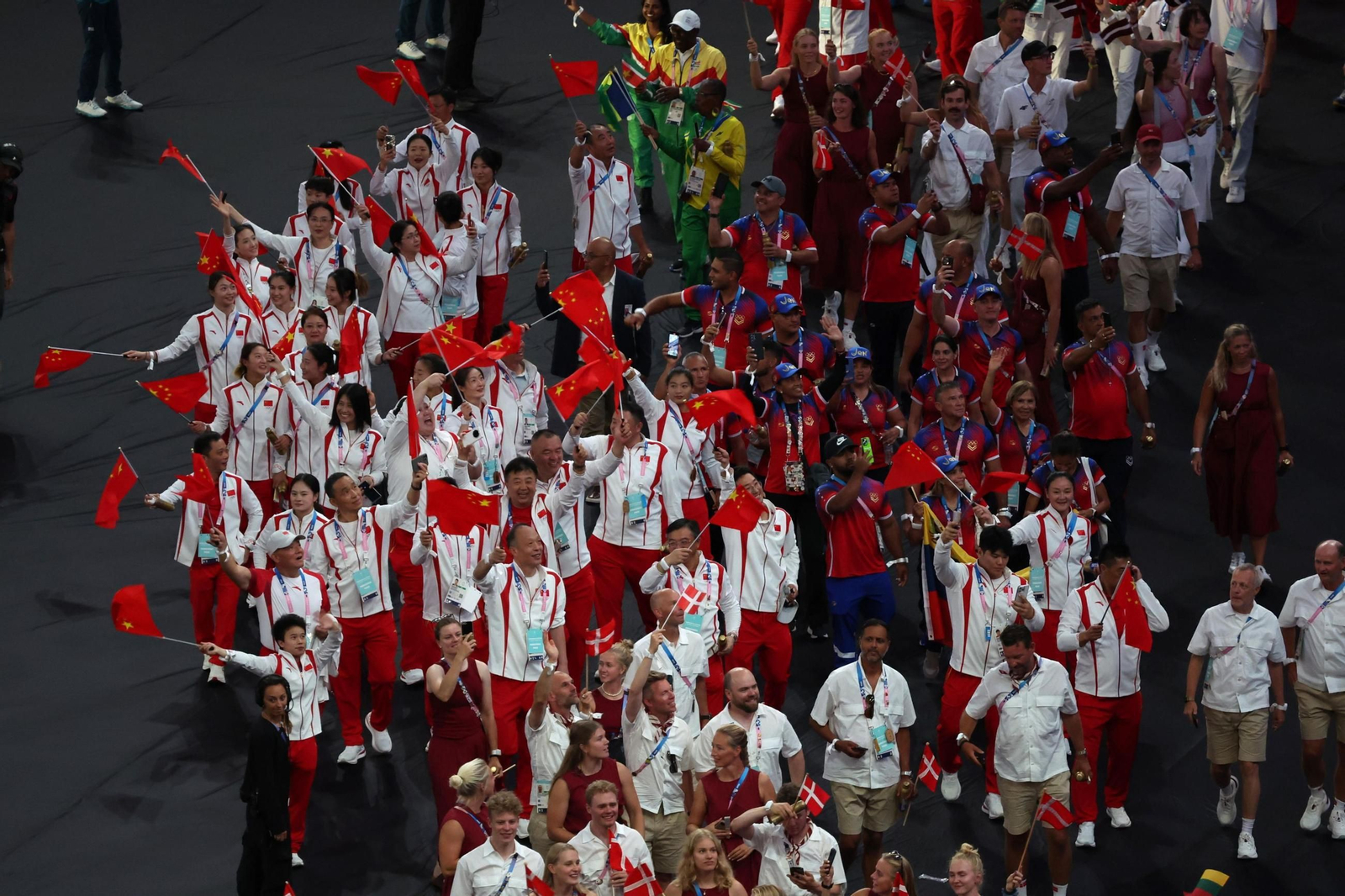 Las fotos de la ceremonia de clausura de los Juegos Olímpicos París 2024