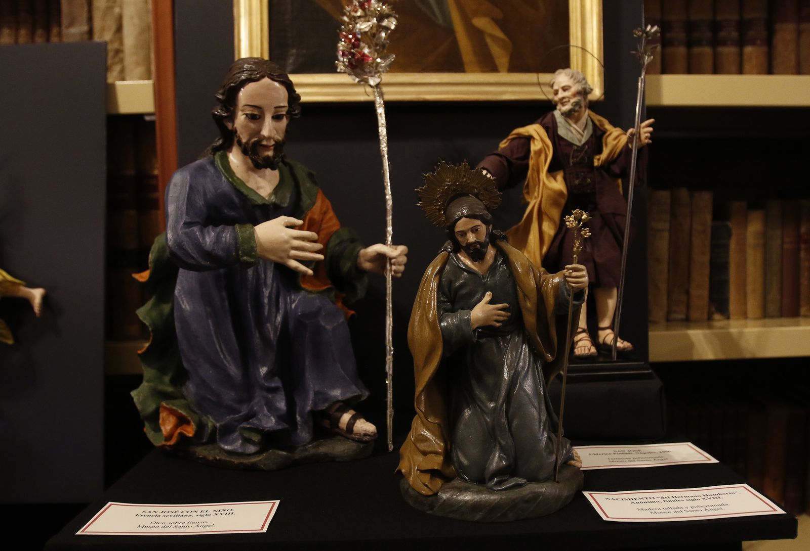 Exposición de San José en el Santo Angel