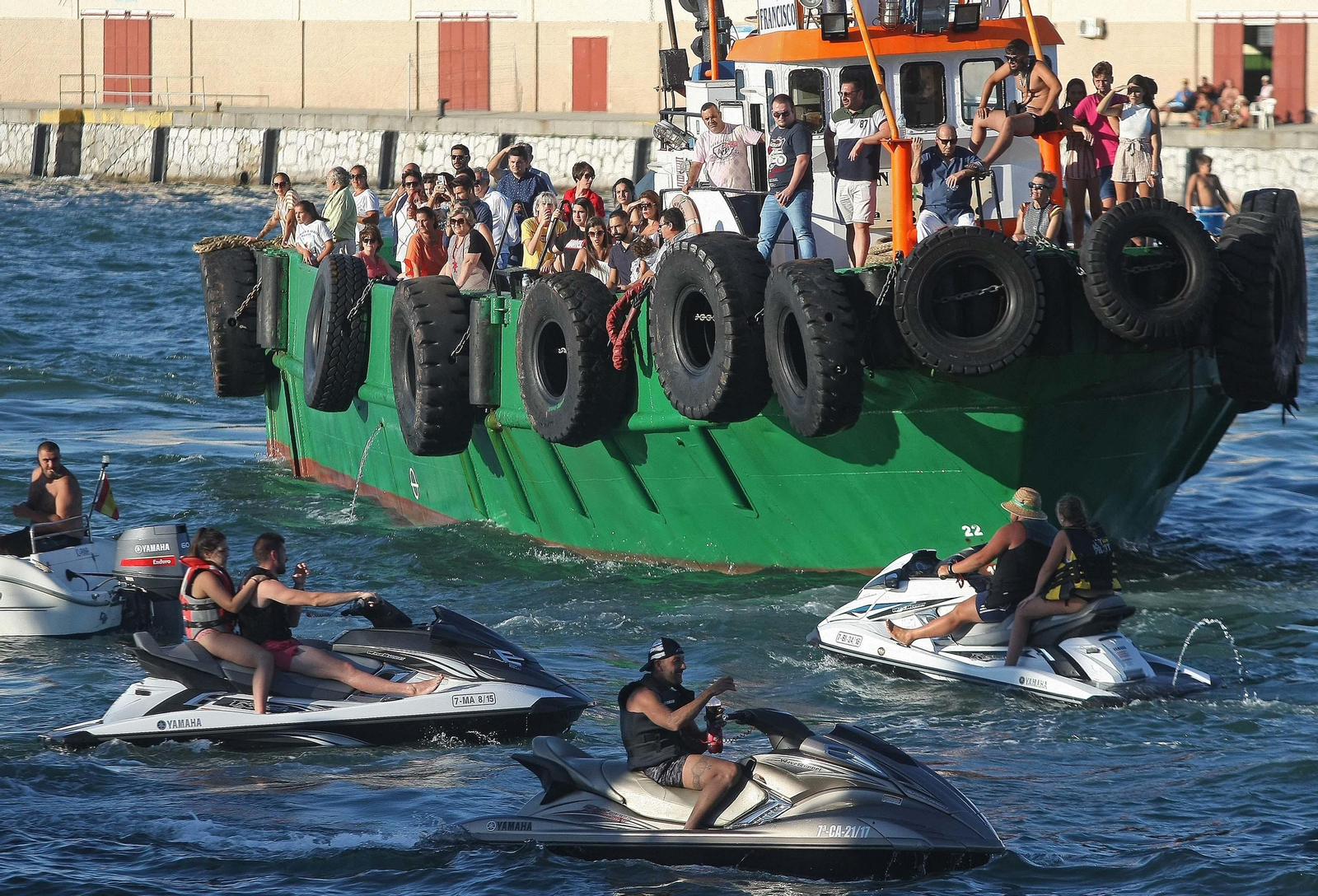 Imágenes de la Virgen del Carmen en Algeciras