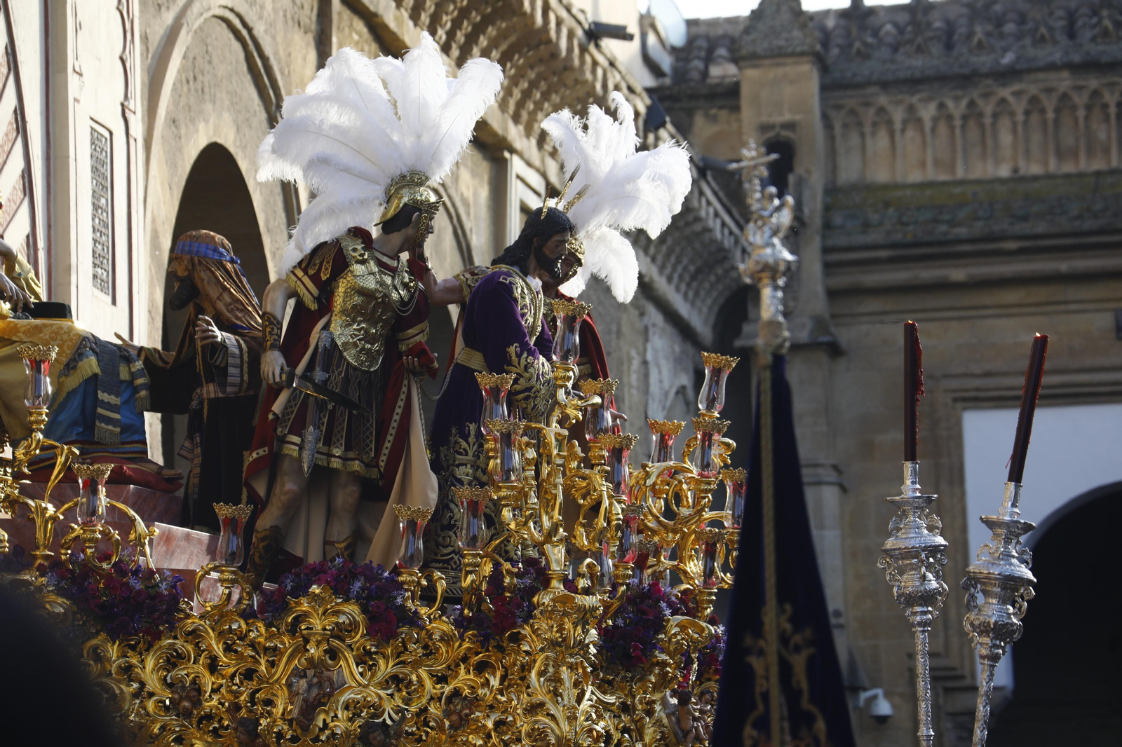 El traslado de la hermandad de la Estrella de Córdoba, en imágenes