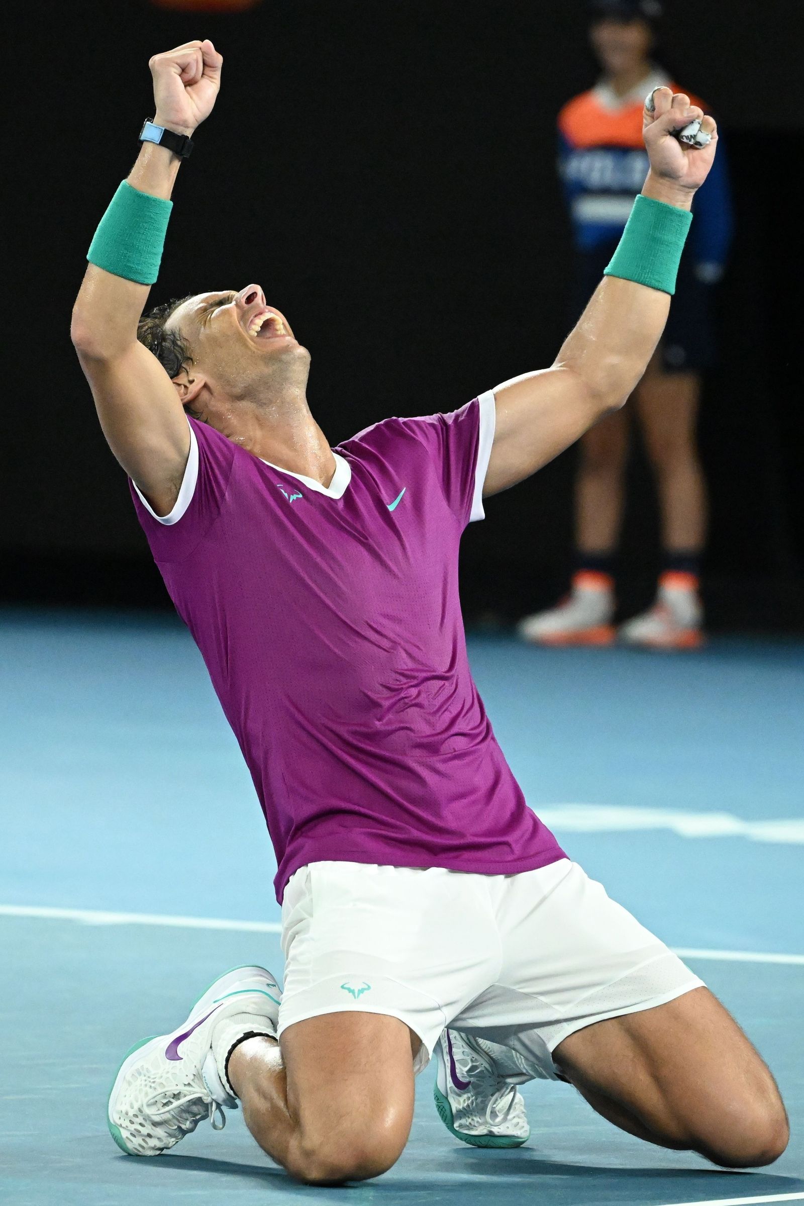 Las imágenes del histórico triunfo de Nadal sobre Medvedev (y 8)