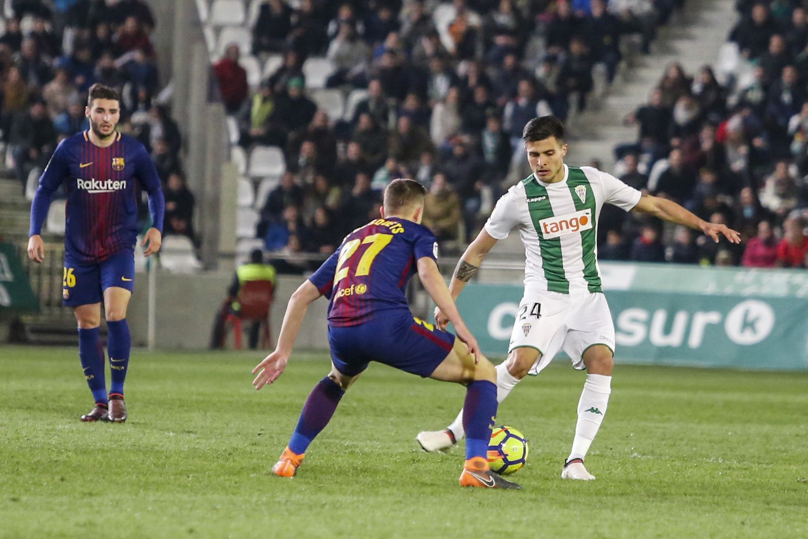 El Córdoba CF-Barcelona B, en imágenes