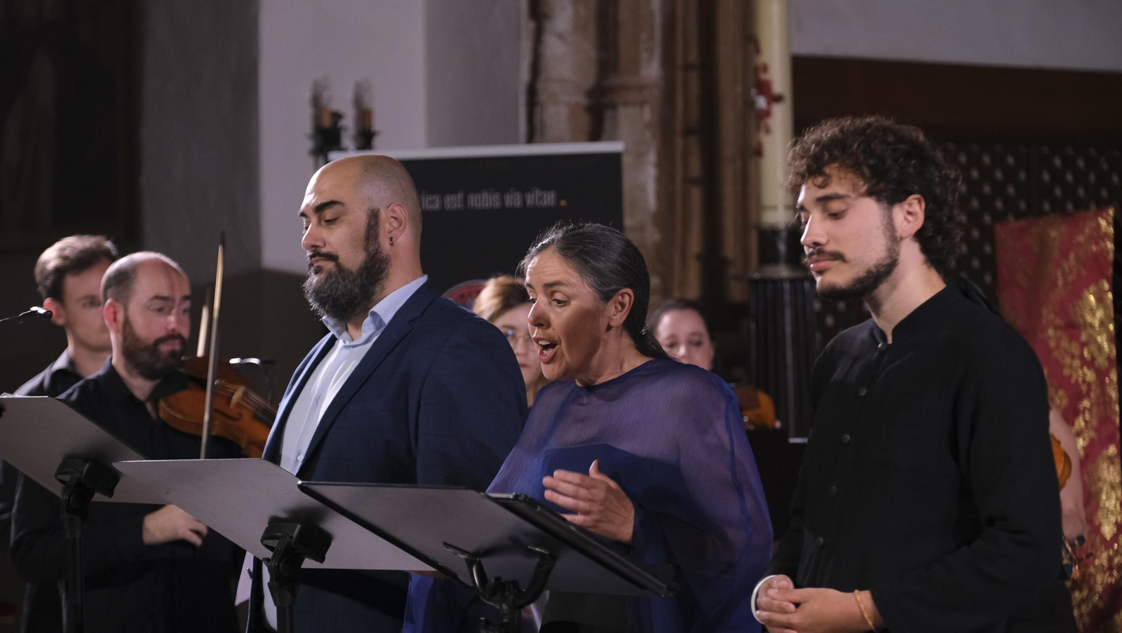 Concierto de Collegium Musicum Madrid, en el Festival de Vélez Blanco, en imágenes