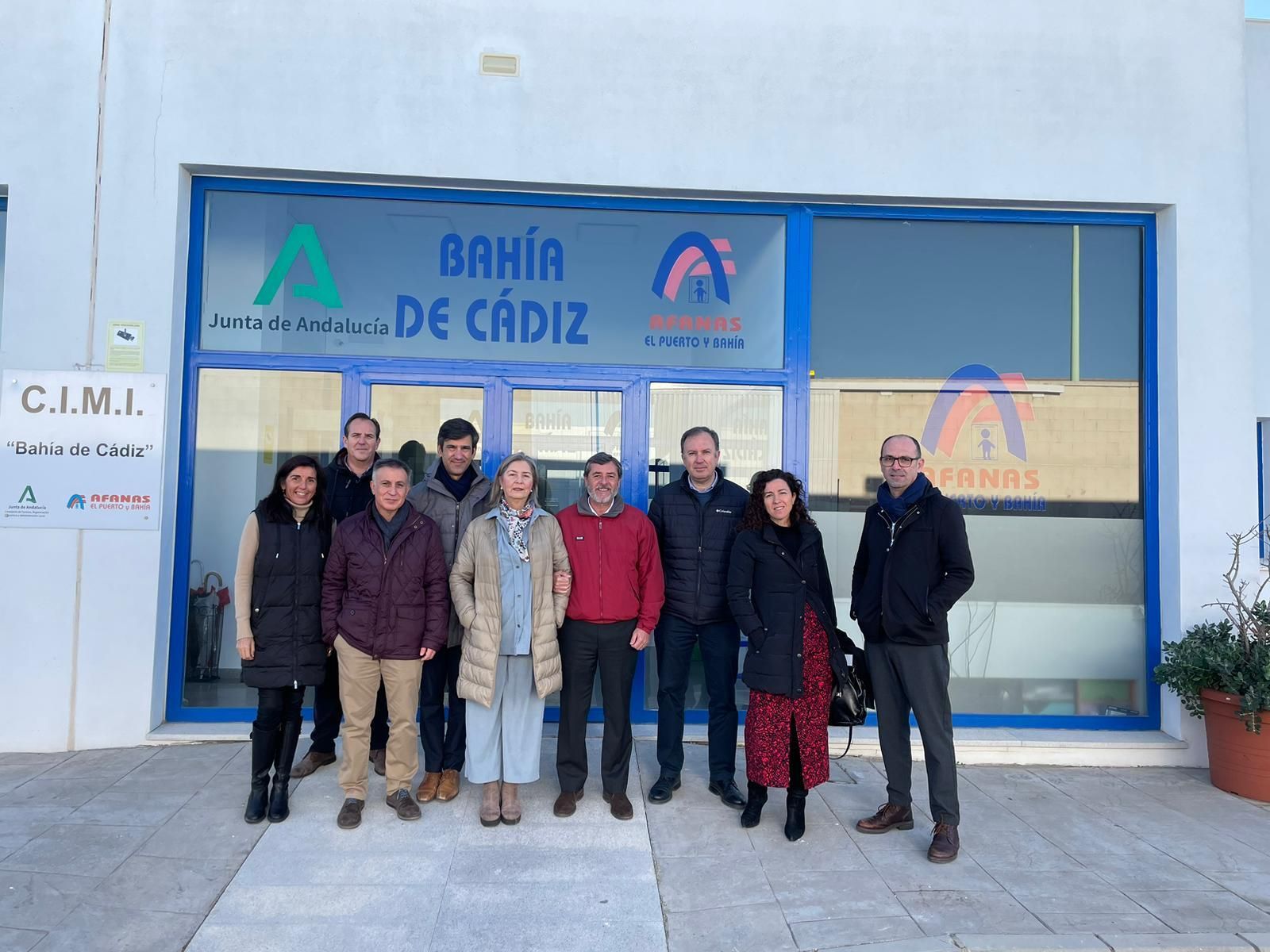 La delegada territorial de Justicia, durante la visita a las instalaciones.