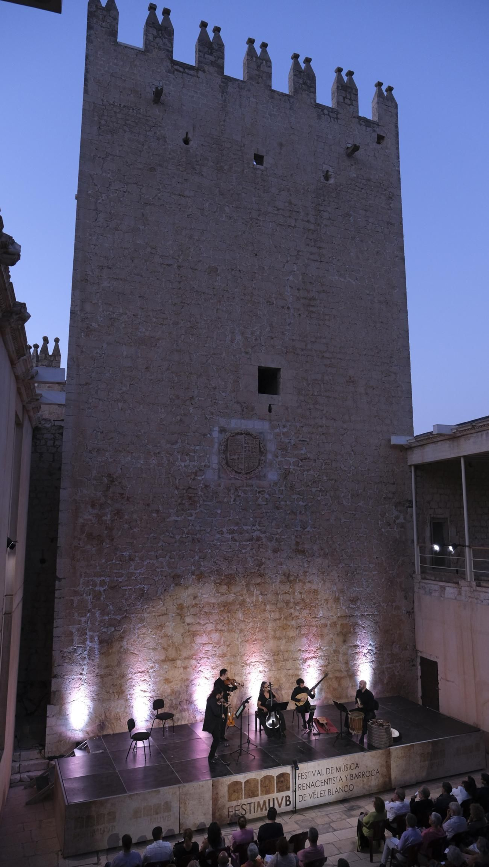 Concierto de Jorge Jiménez y Tercia Realidad, en el Festival de Música Renacentista y Barroca de Vélez Blanco-Festimuvb 2023