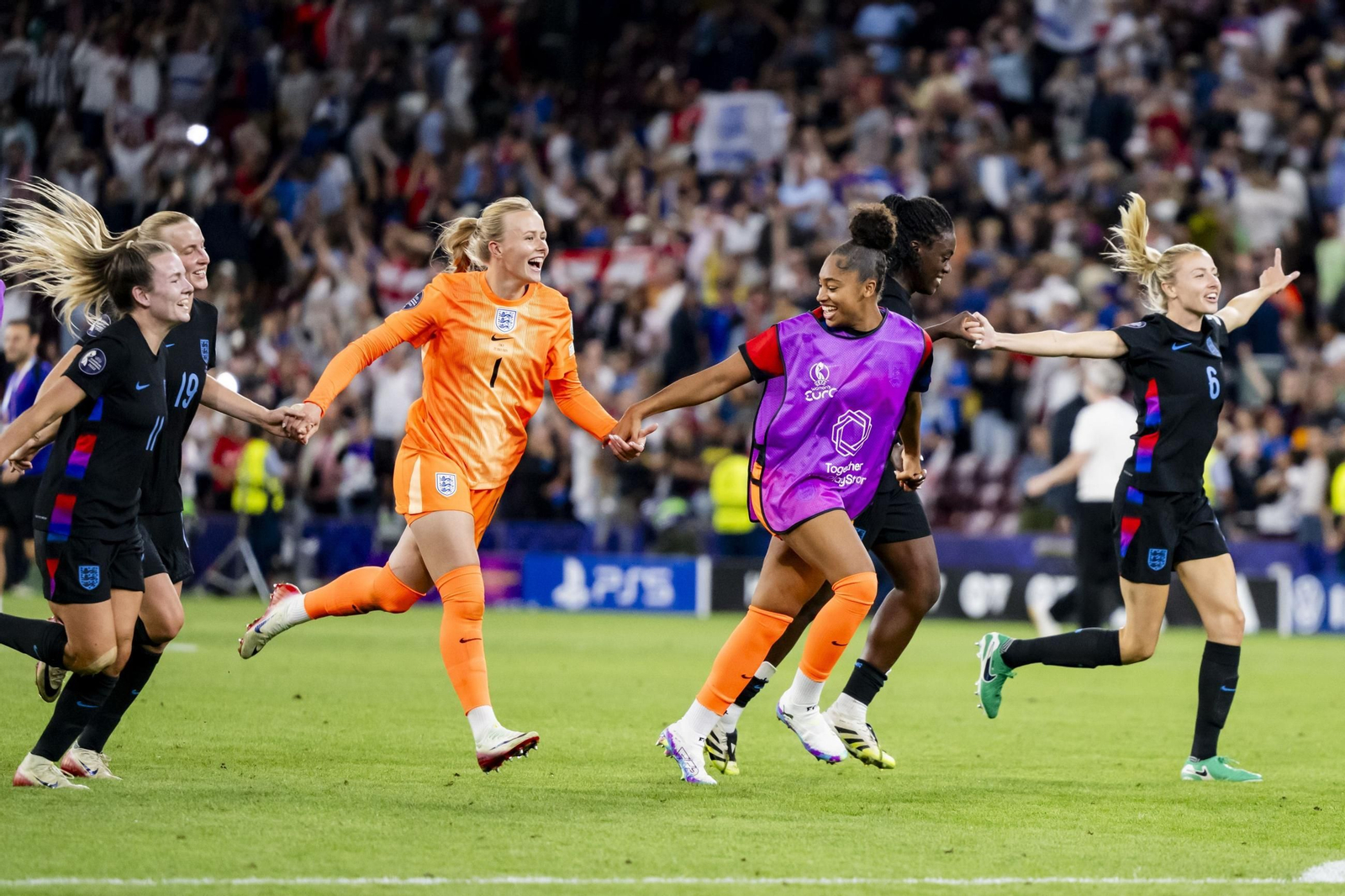 Las imágenes del Inglaterra-Italia