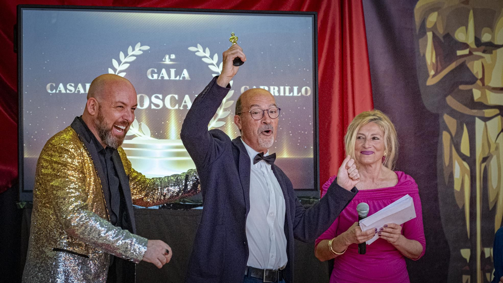 Ceremonia de entrega de los 'Oscars' en el colegio 'Casal Carrillo' de San Fernando