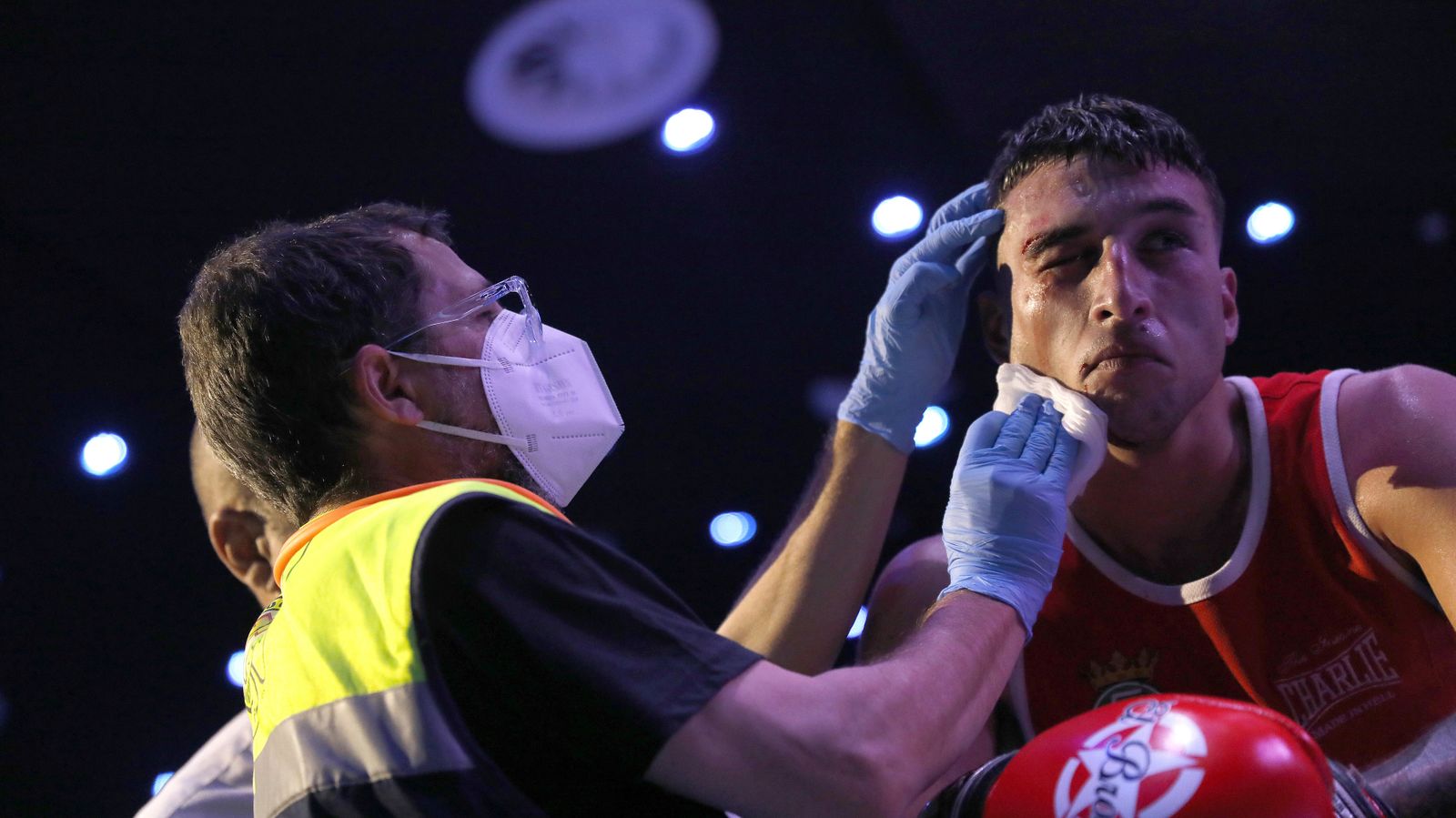 Las fotos de la velada de boxeo en San Roque