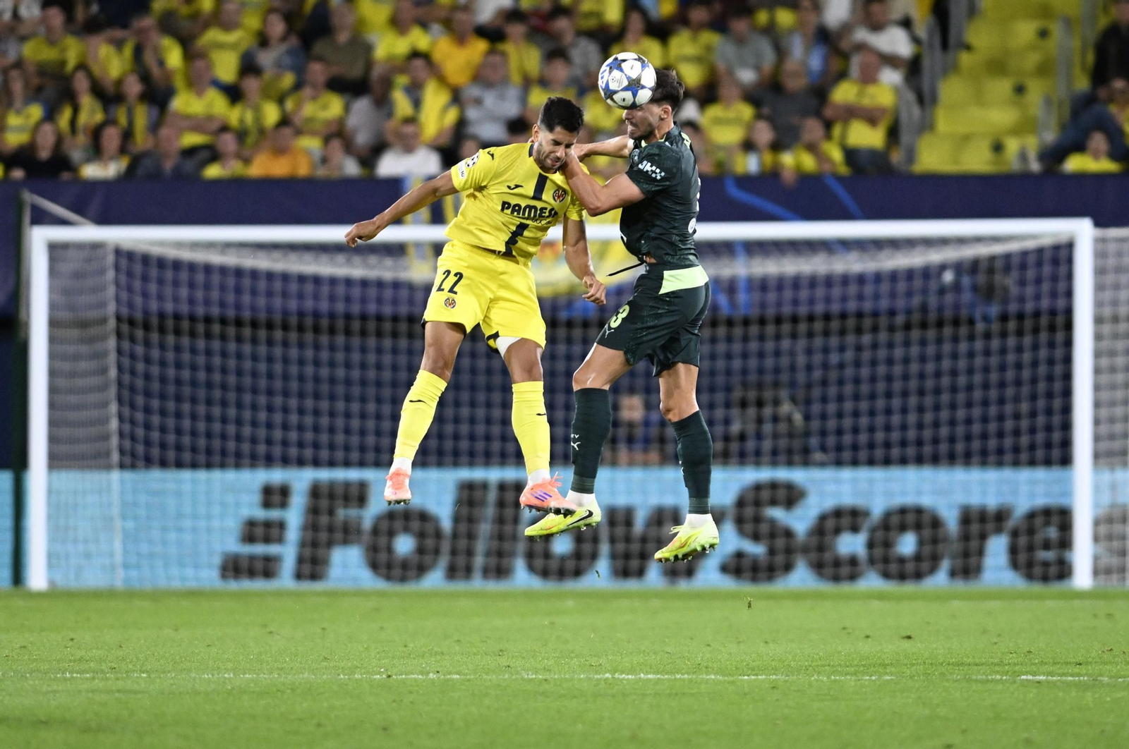 Las fotos del Villarreal-Manchester City