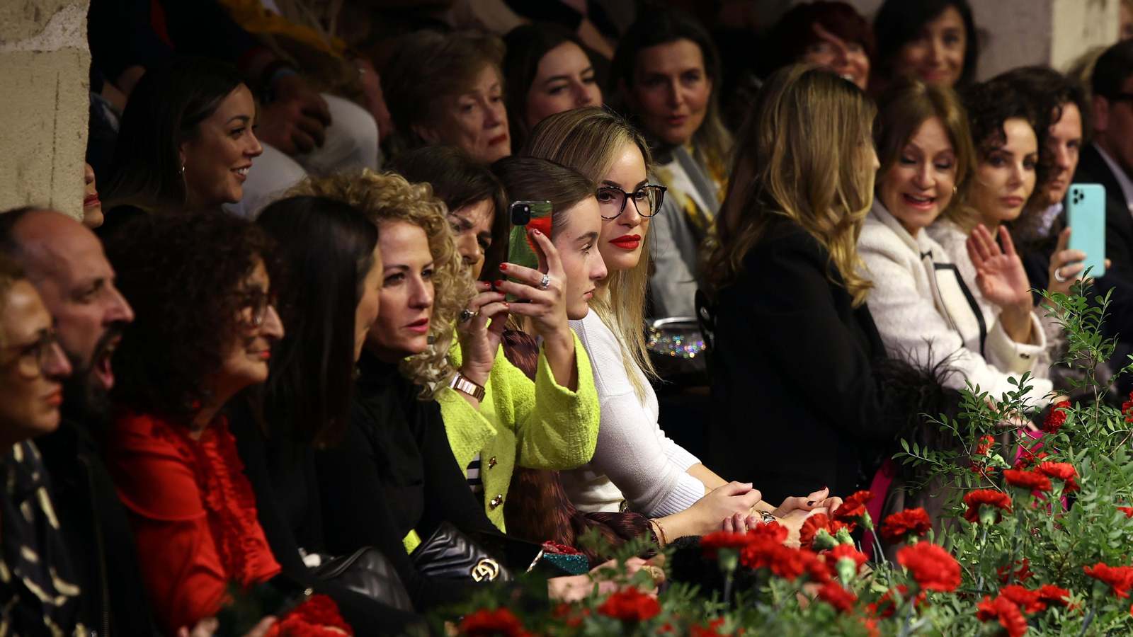 Desfile de Amparo Maciá en la Pasarela Flamenca Jerez Tio Pepe 2023