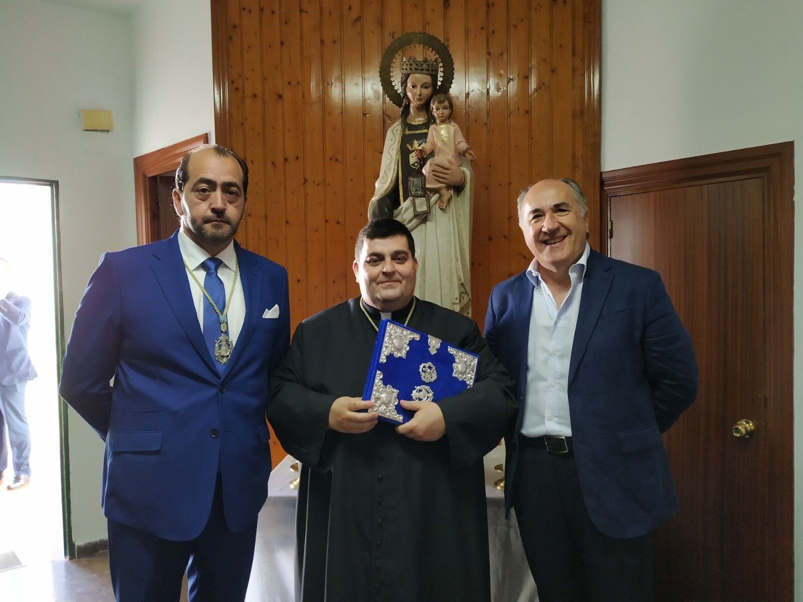 Javier Vega, Juan José Galeote y José Ignacio Landaluce.