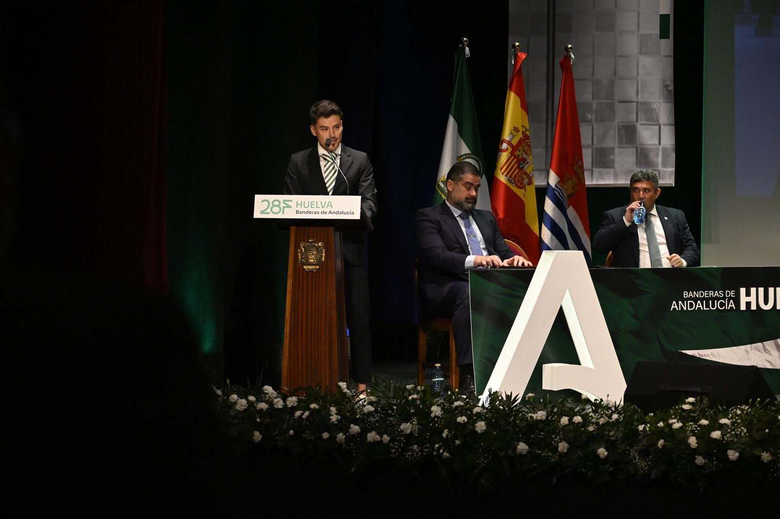 Premios de las Banderas de Andalucía en Huelva, en imágenes