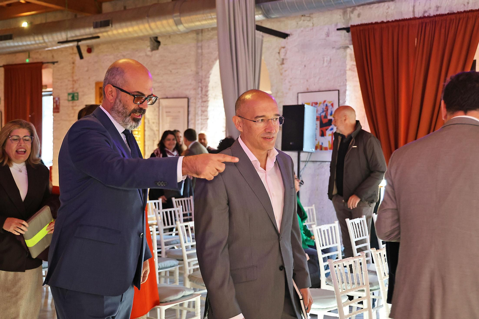 Las imágenes de los invitados en el Foro Gerardo Rojas