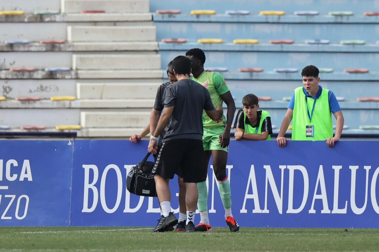 Moussa, preocupante lesión.