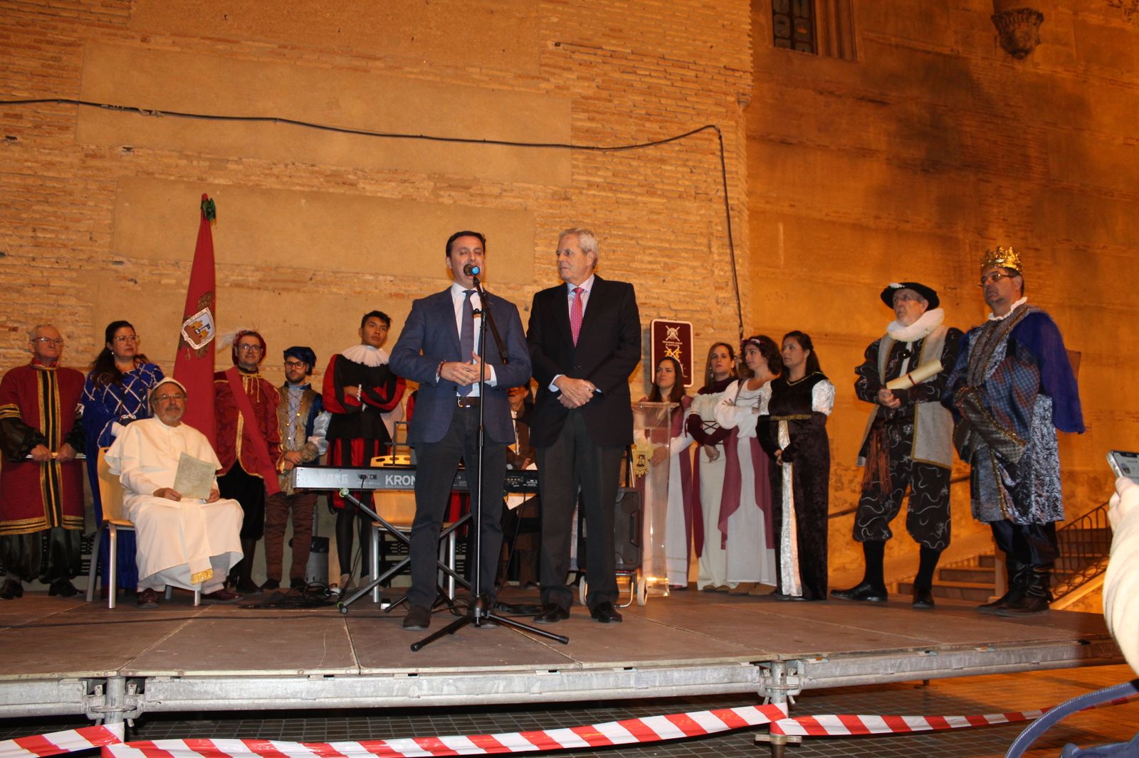 Representación histórica del Terremoto de Vera de 1518