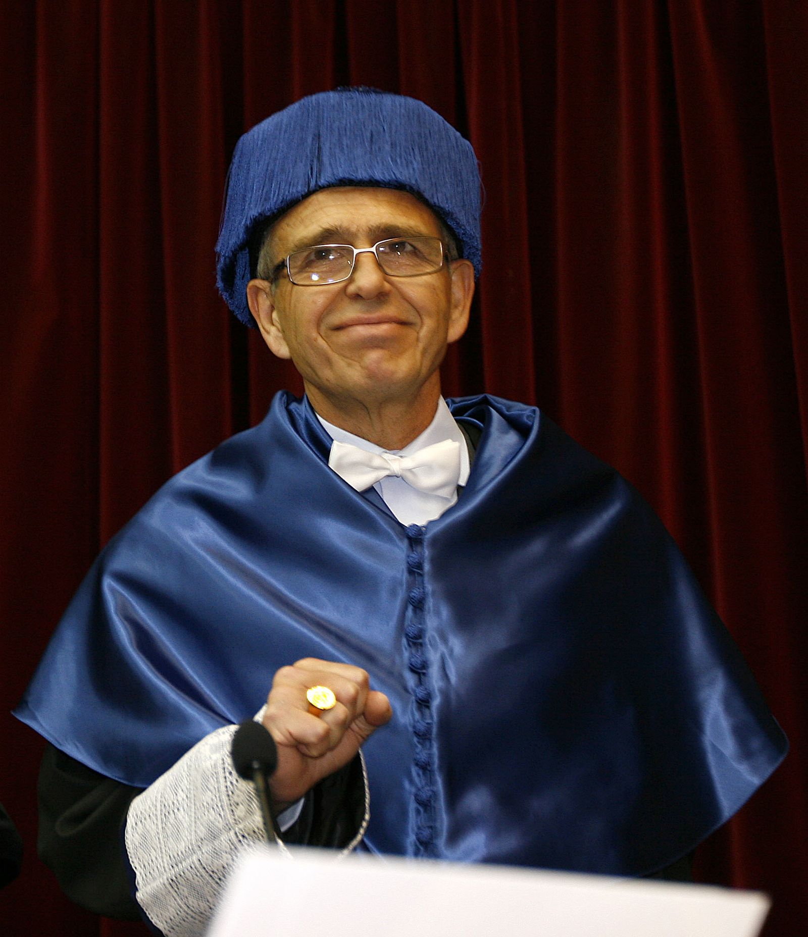 Ginés Morata, honoris causa de la UAL.