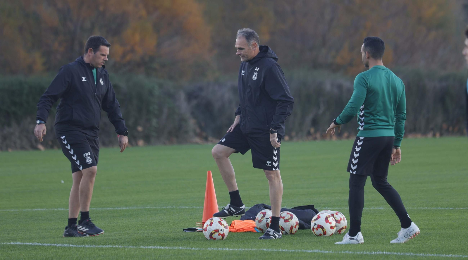 Las fotos del primer entrenamiento de la Balona después de sus vacaciones de Navidad